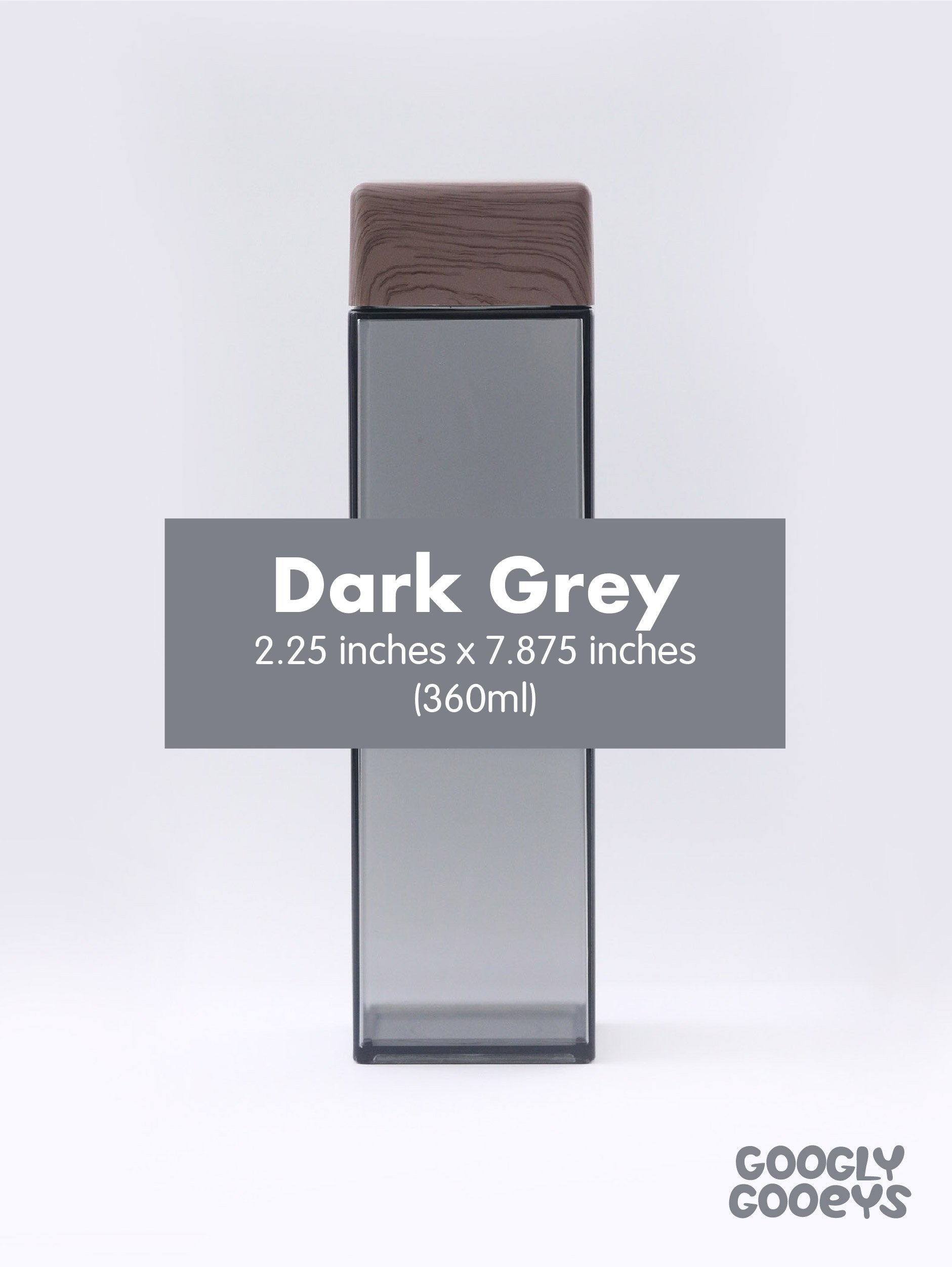 Square Lid Water Bottle Tumbler