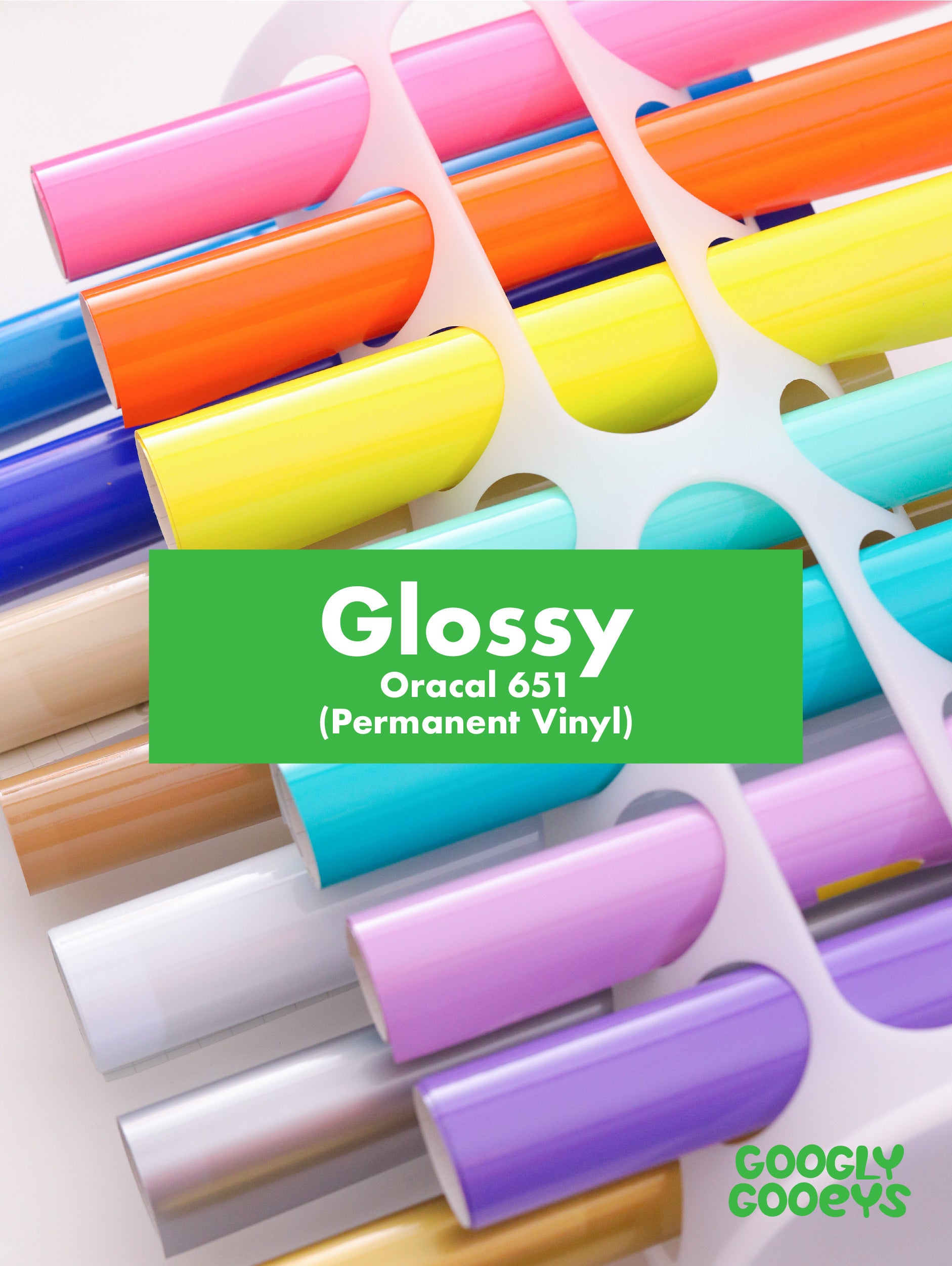 Glossy | Oracal 651 Hi-lite Vinyl Stickers Cricut Cutting Machines 12x12