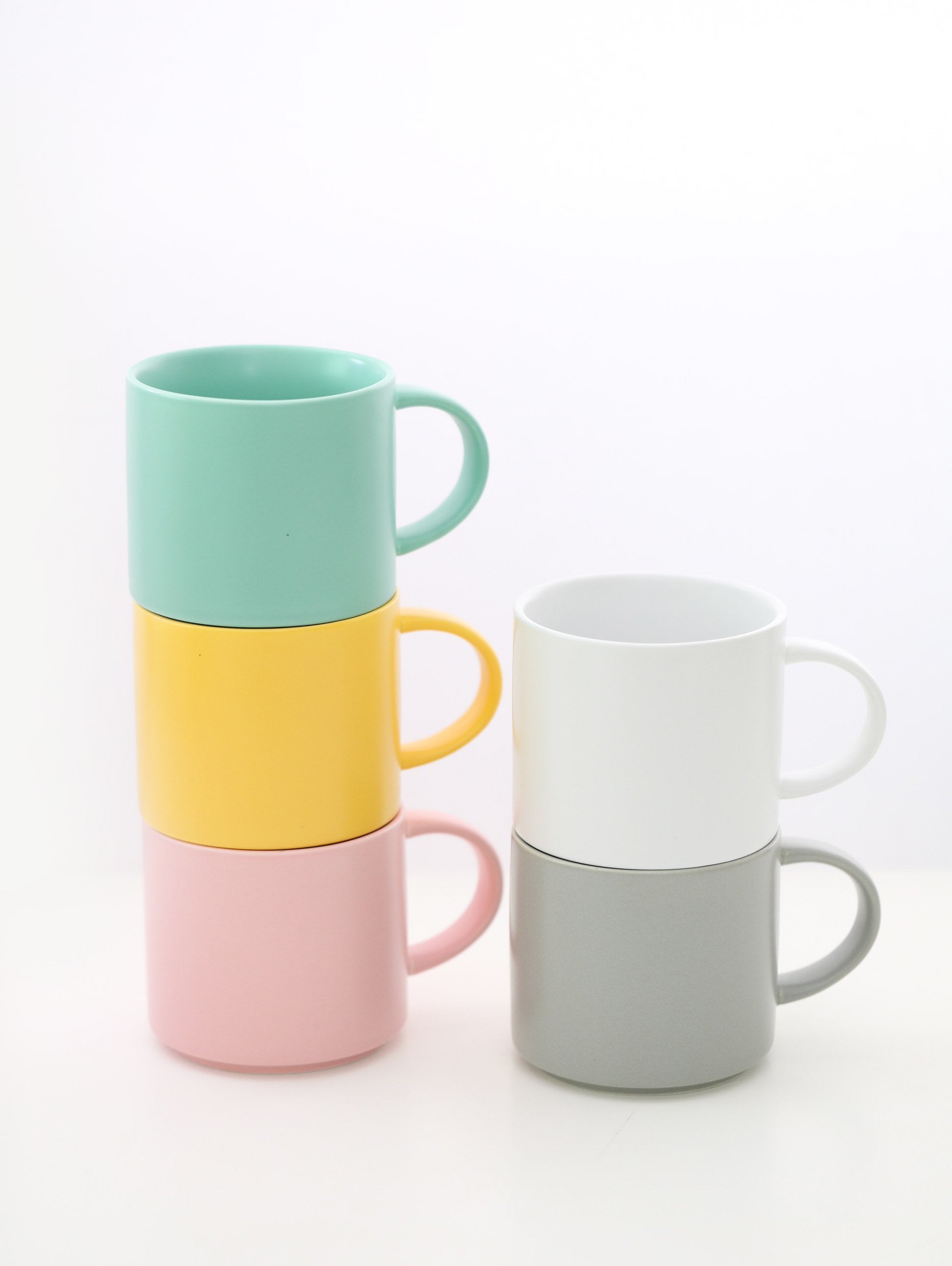 Pastel Ceramic Mugs