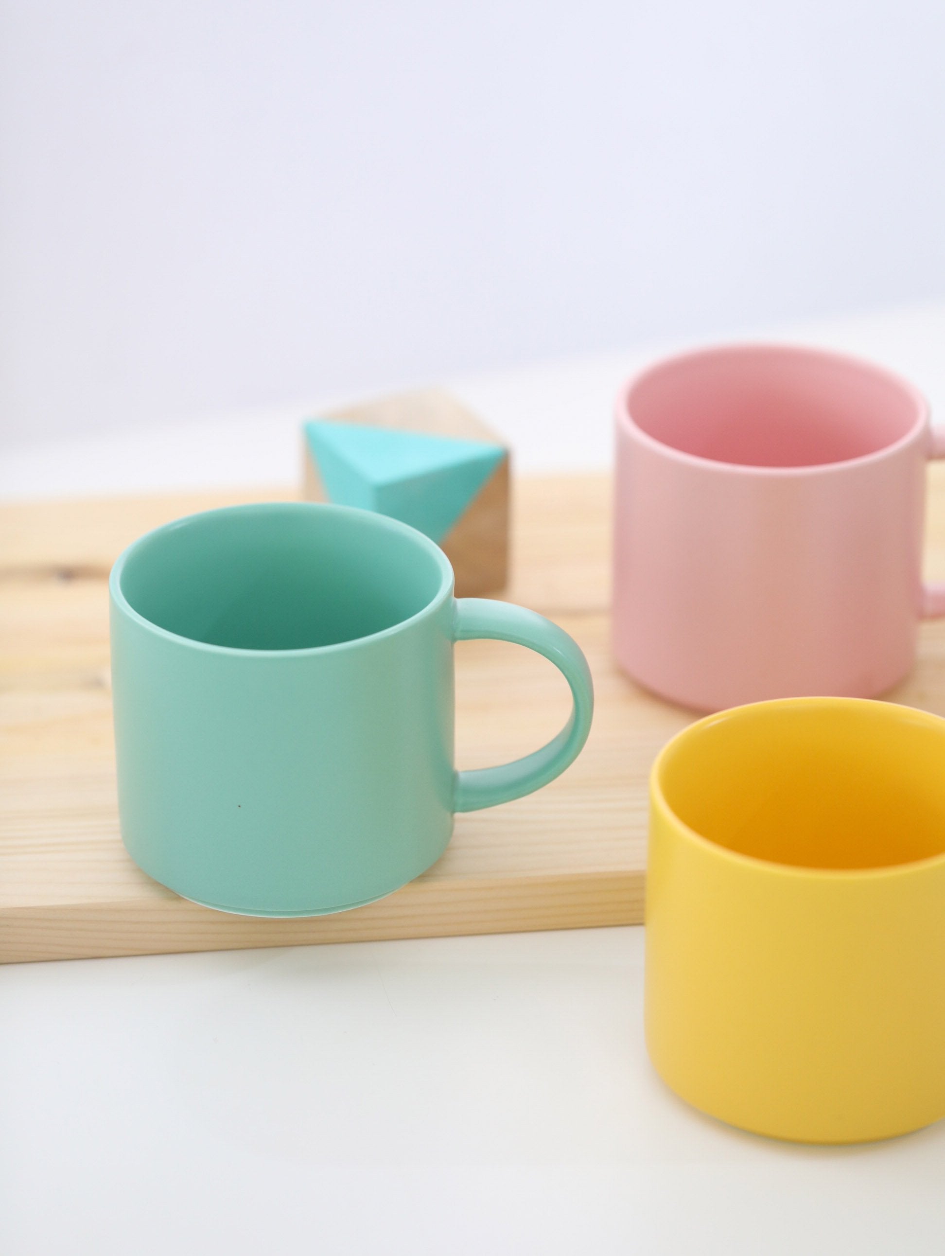 Pastel Ceramic Mugs