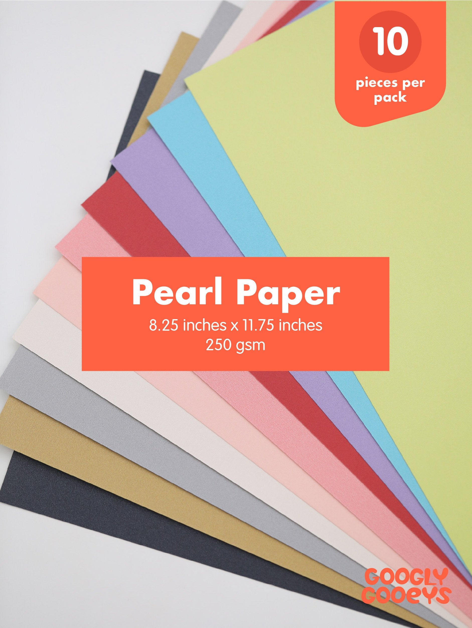 250gsm | Pearl Paper Cardstock (A4)