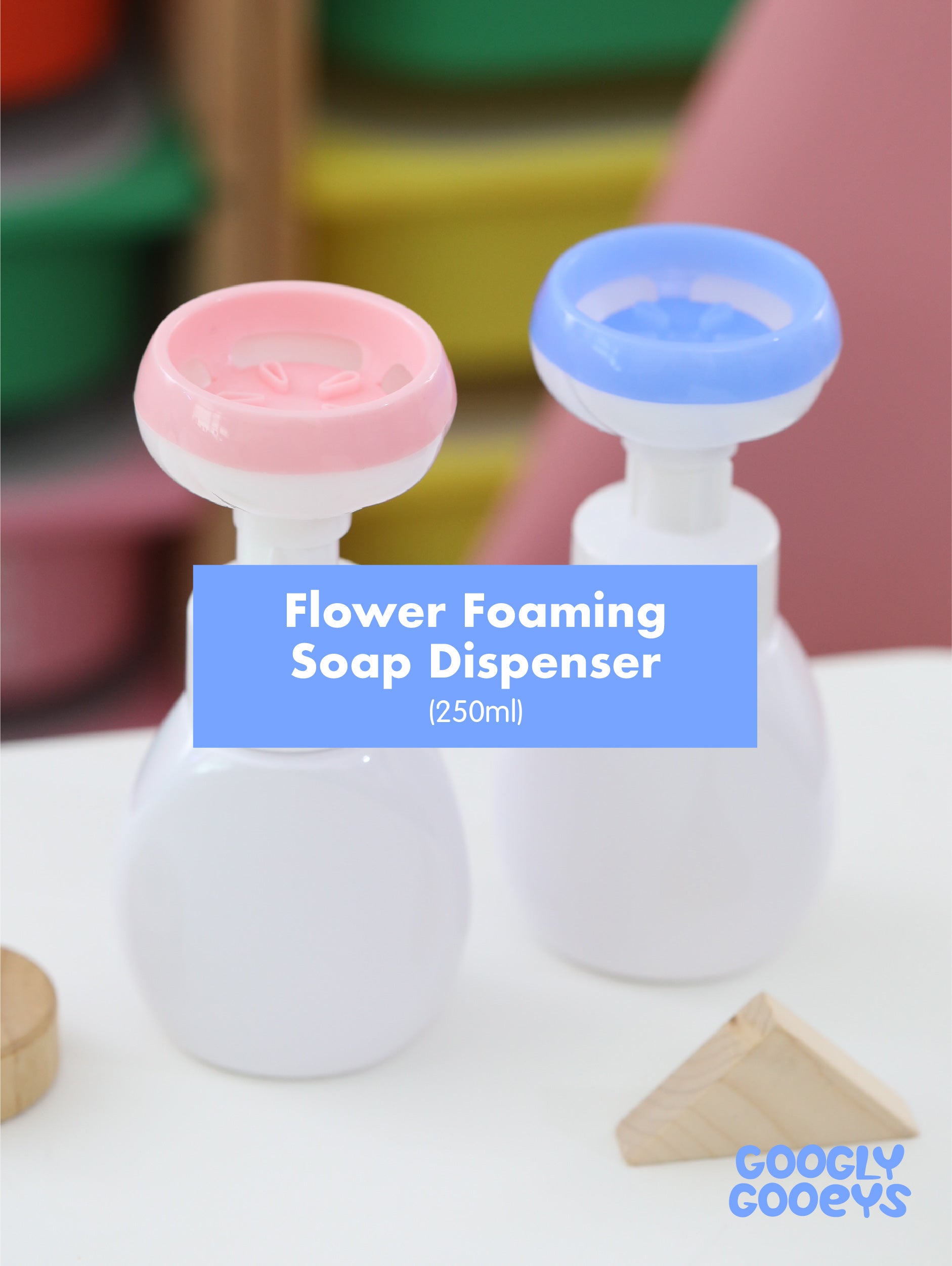 Flower Foaming Soap Bottle Dispenser (250ml)