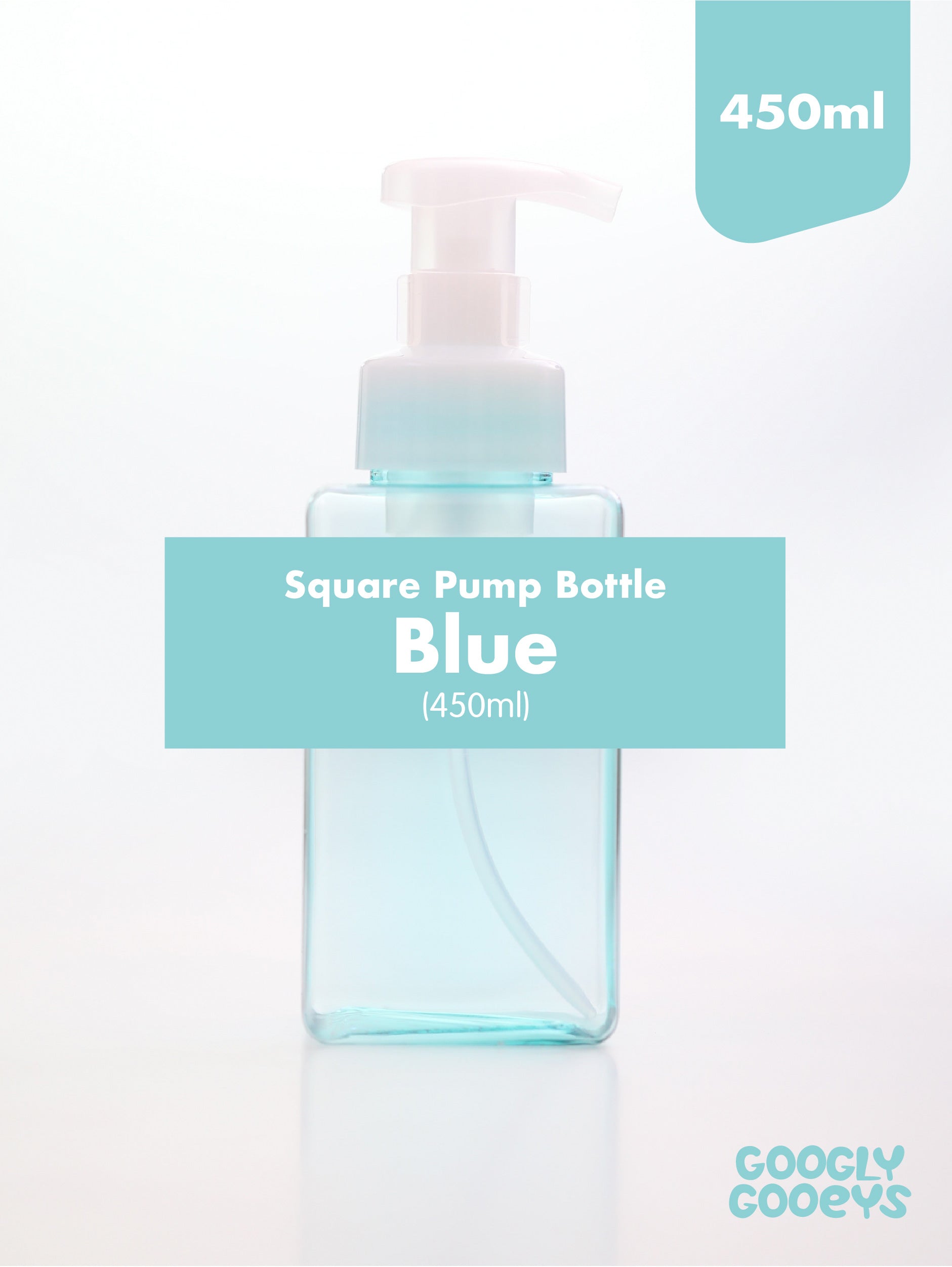 Square Pump Bottle Dispenser (250ml & 450ml)