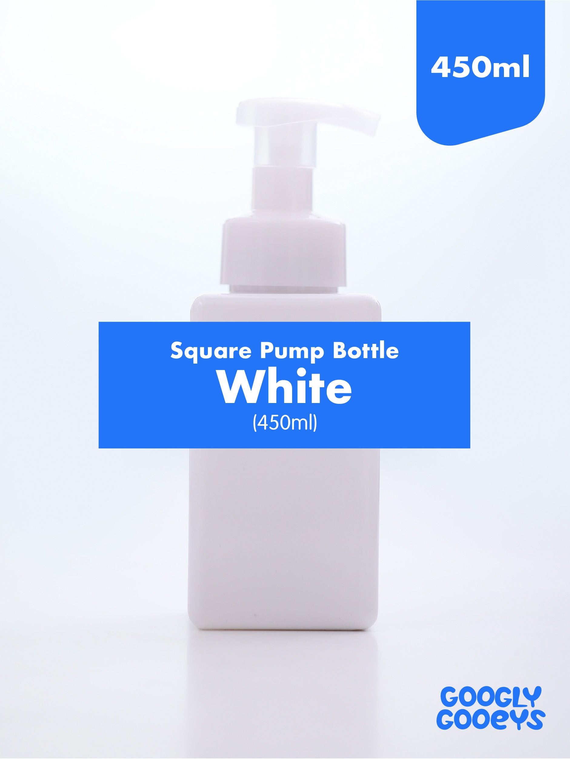Square Pump Bottle Dispenser (250ml & 450ml)