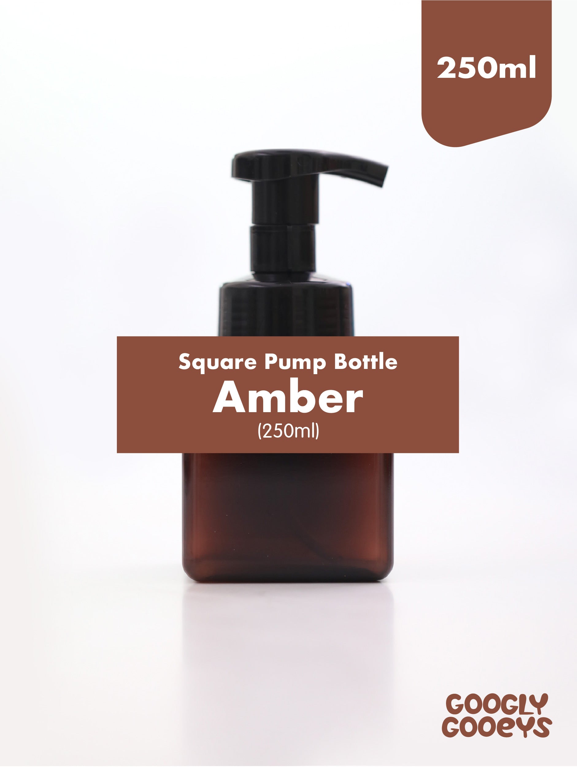 Square Pump Bottle Dispenser (250ml & 450ml)