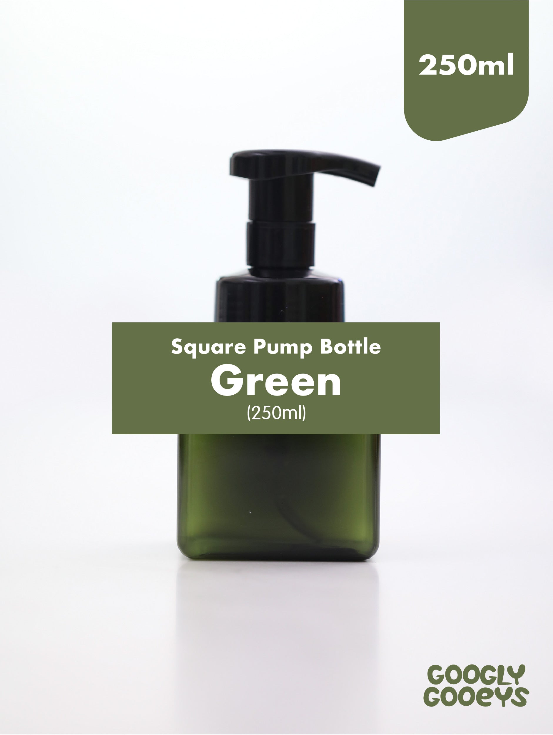 Square Pump Bottle Dispenser (250ml & 450ml)