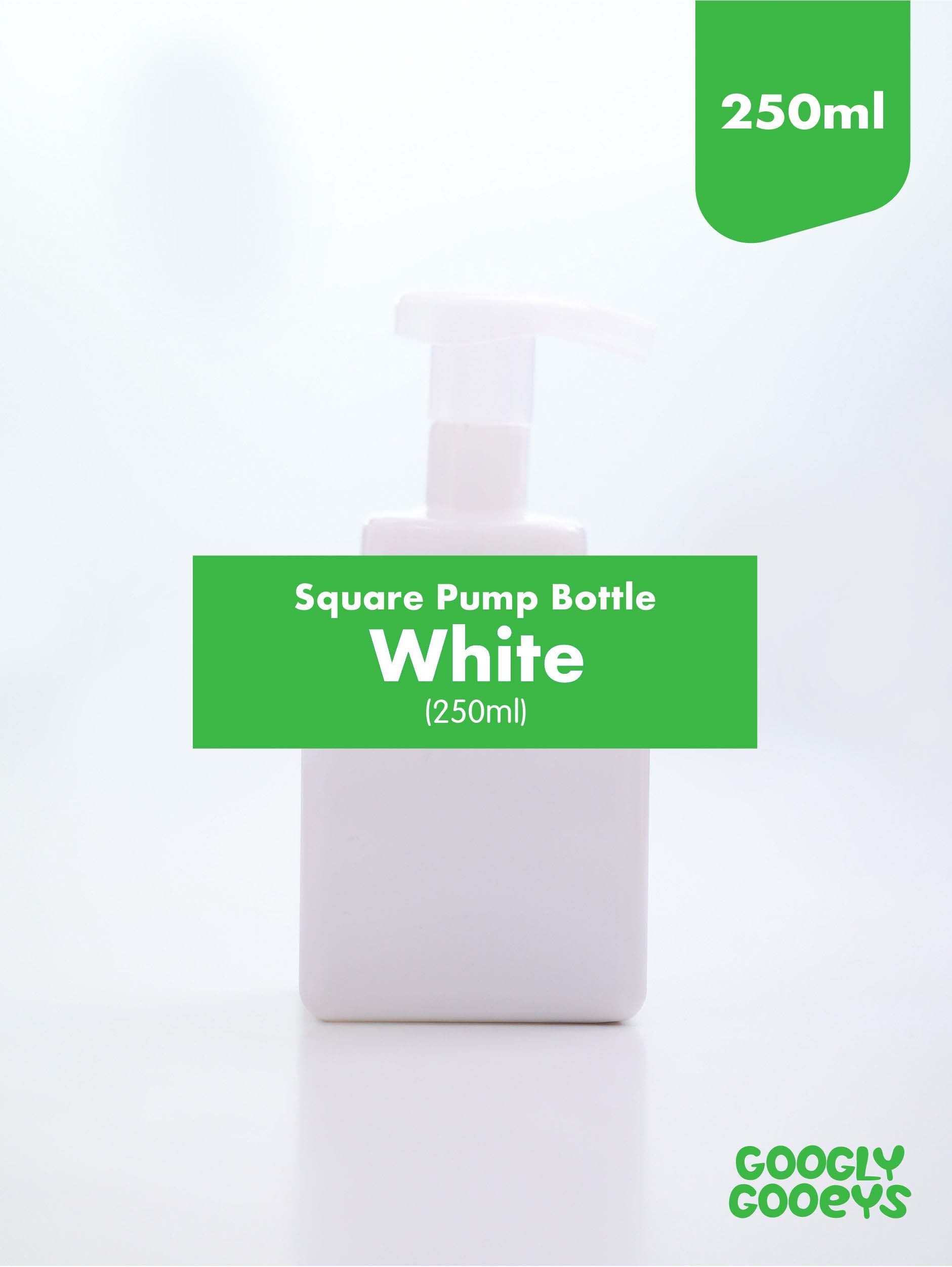 Square Pump Bottle Dispenser (250ml & 450ml)