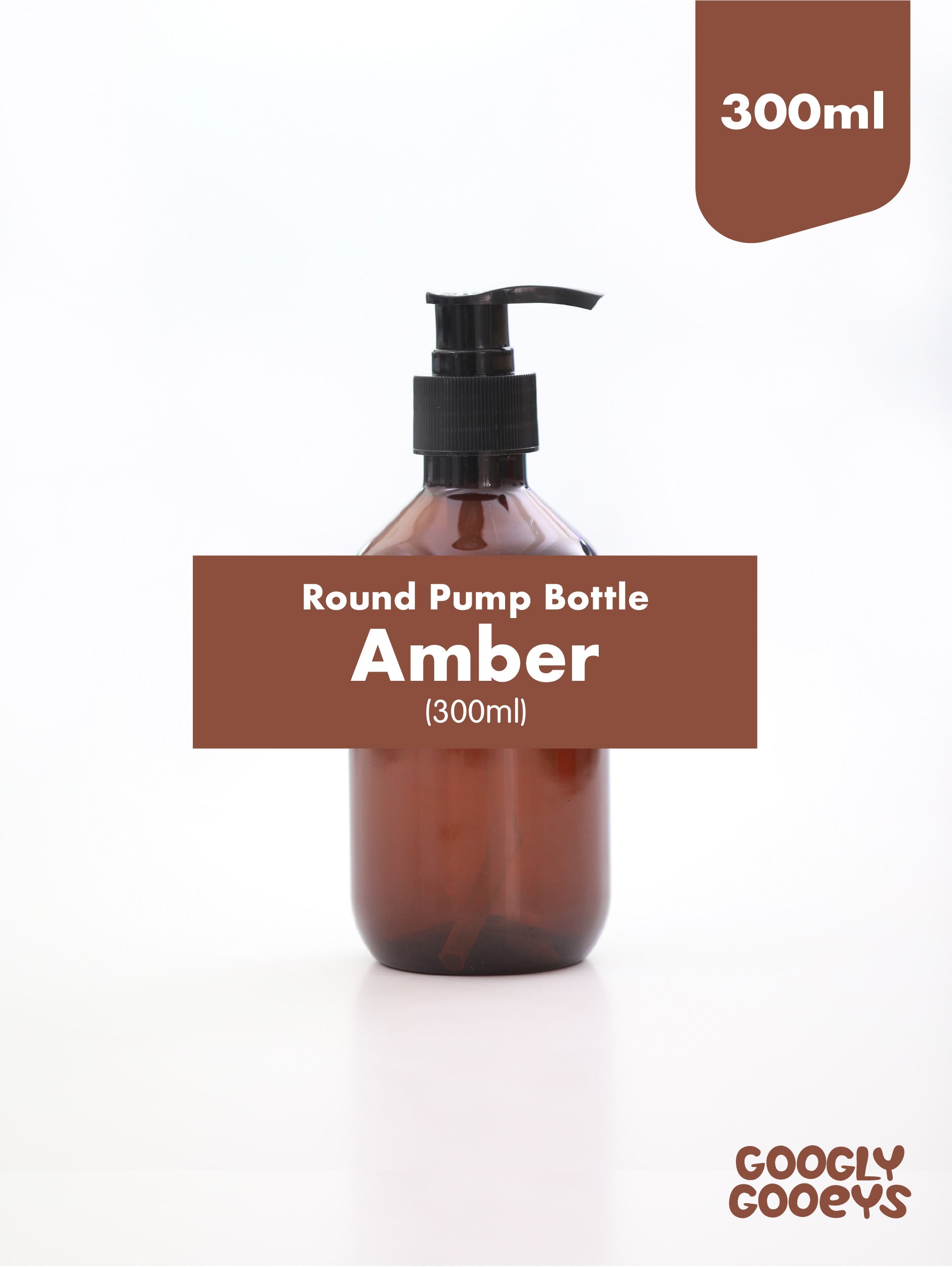 Round Pump Bottle Dispenser (300ml & 500ml)