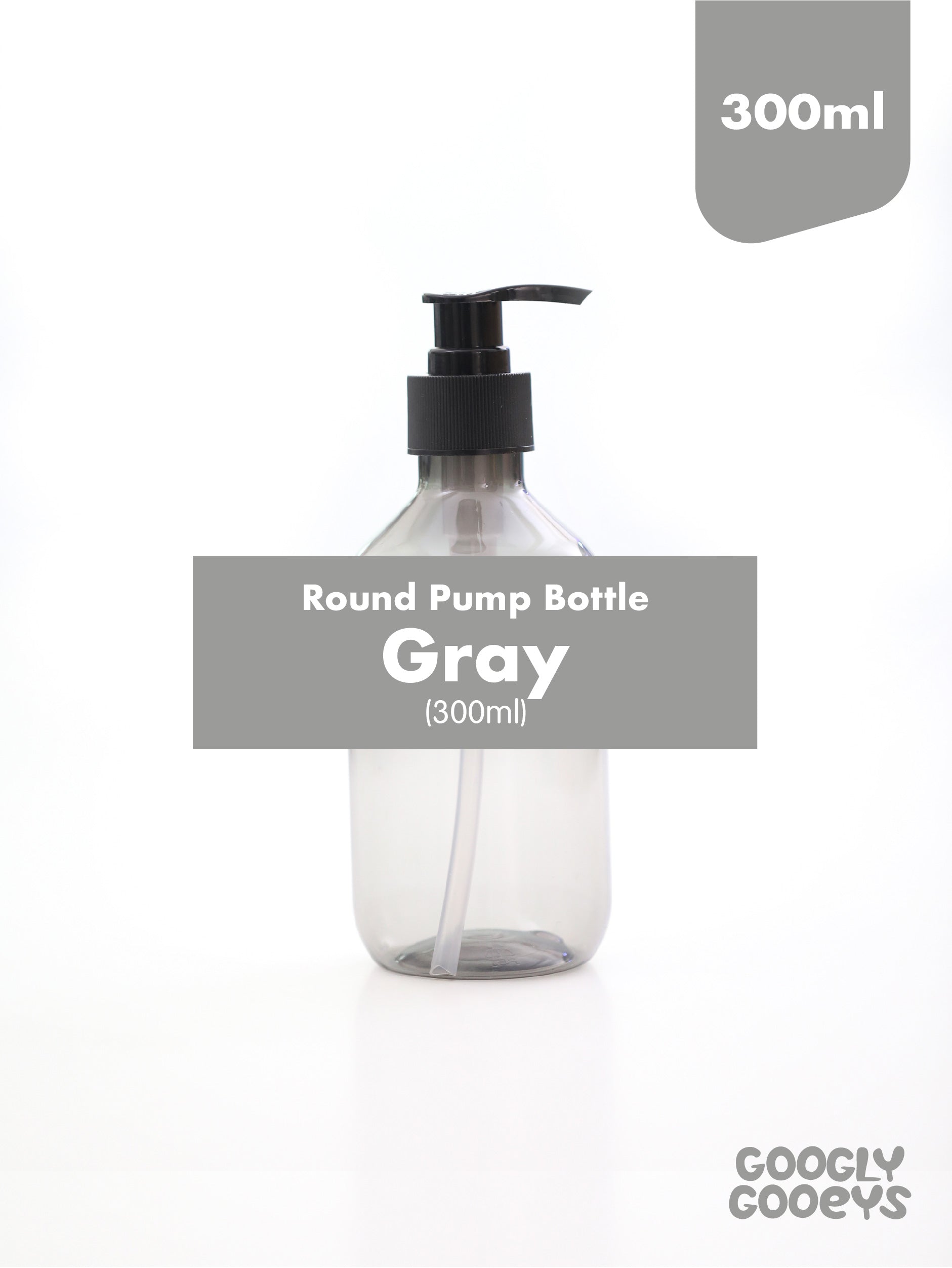 Round Pump Bottle Dispenser (300ml & 500ml)