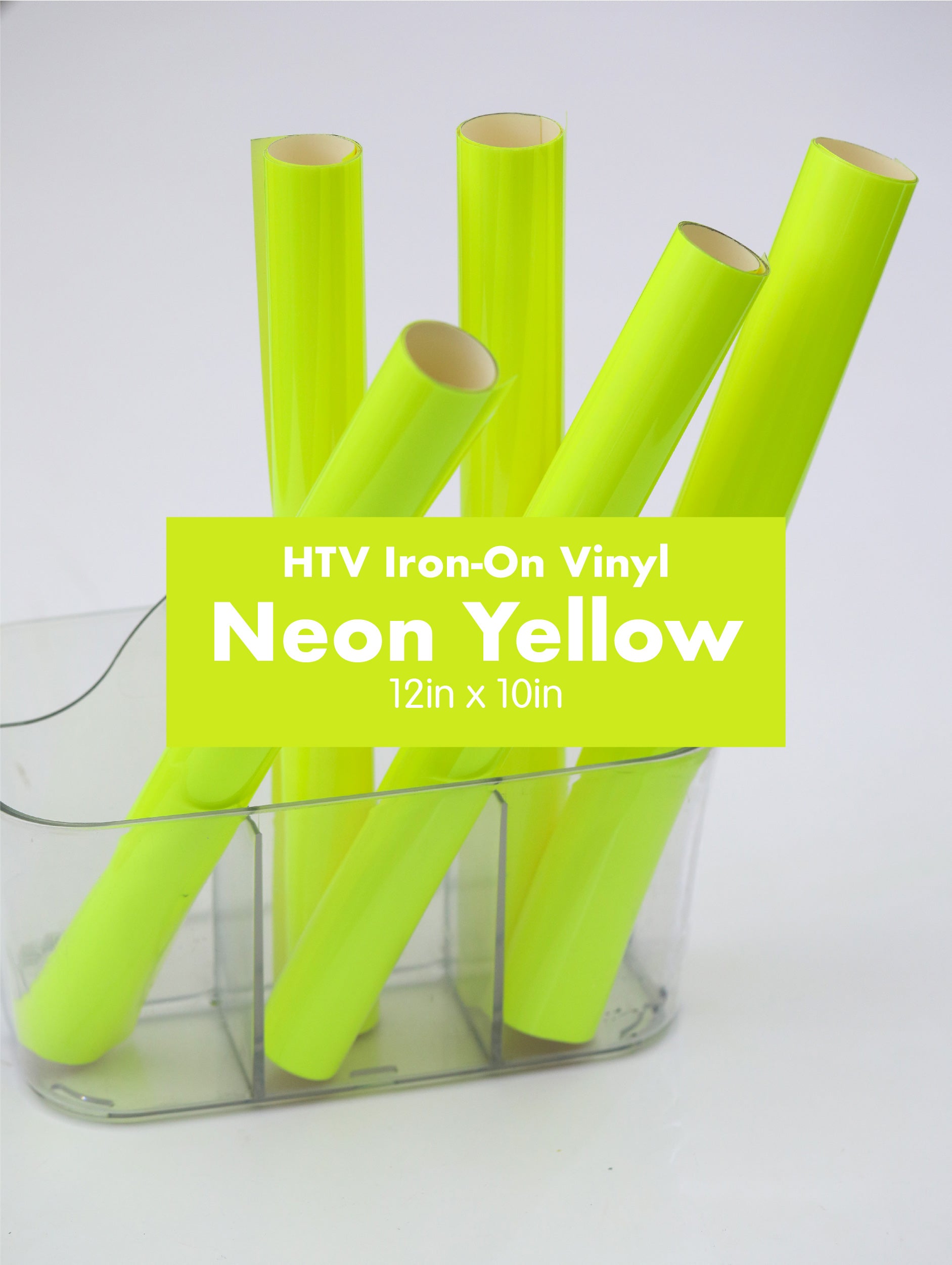 Googly Gooeys Neon HTV Heat Transfer Iron-on Vinyl| 10x12in Sheet