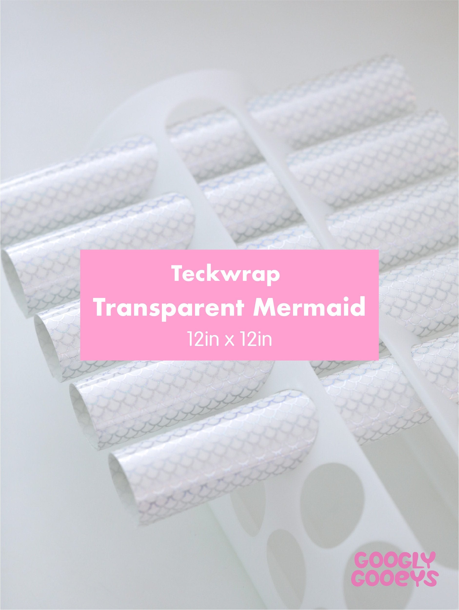 Teckwrap Holographic Pattern Adhesive Vinyl Stickers (12x12)