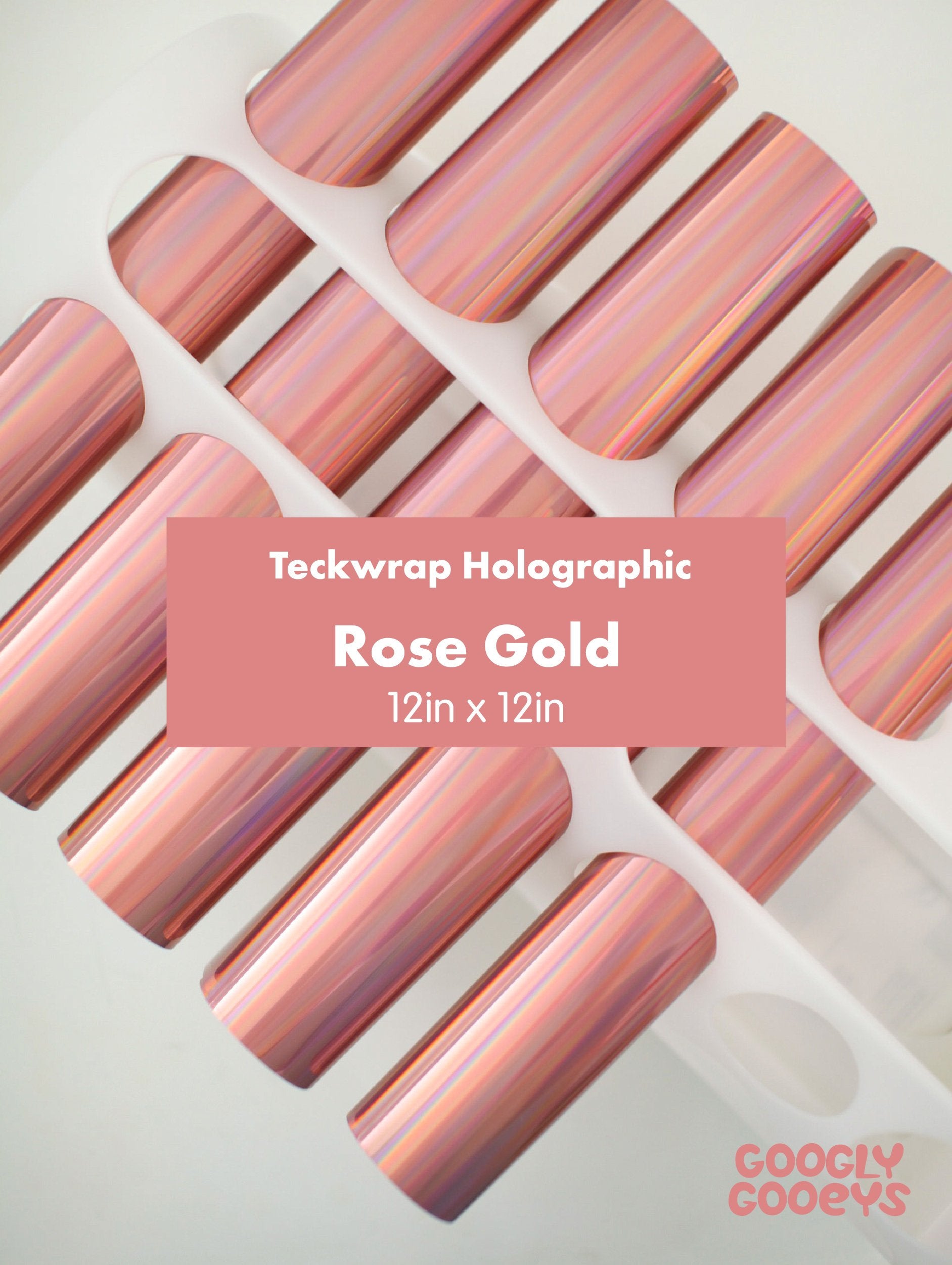 Teckwrap Holographic Adhesive Vinyl Stickers | 12in x12in
