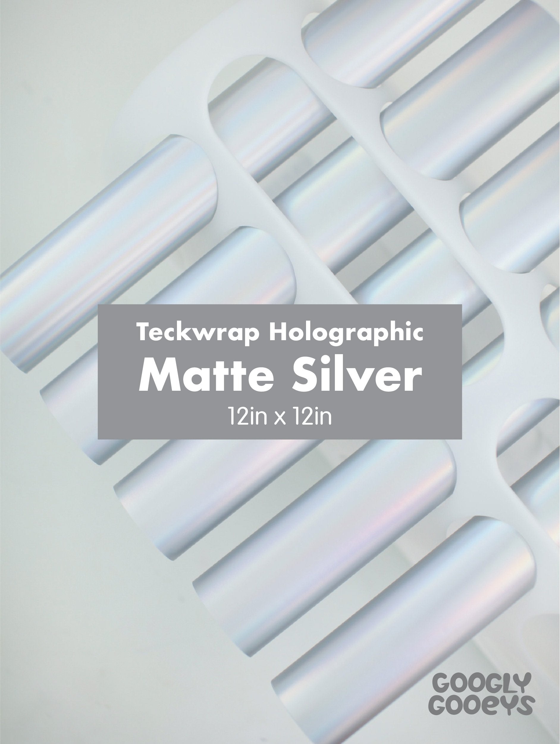 Teckwrap Holographic Adhesive Vinyl Stickers | 12in x12in
