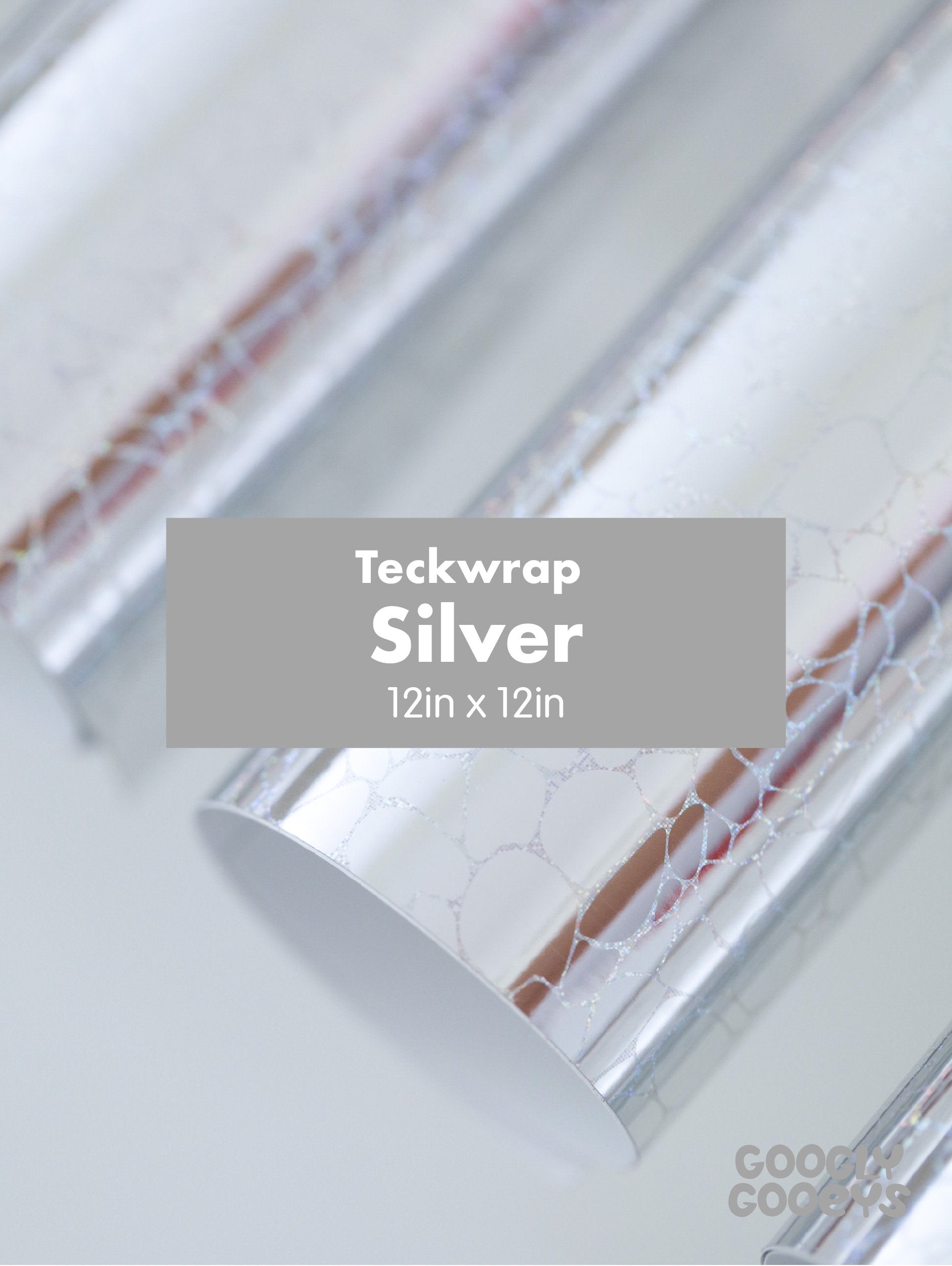 Teckwrap Holographic Cobblestone Pattern Adhesive Vinyl Stickers