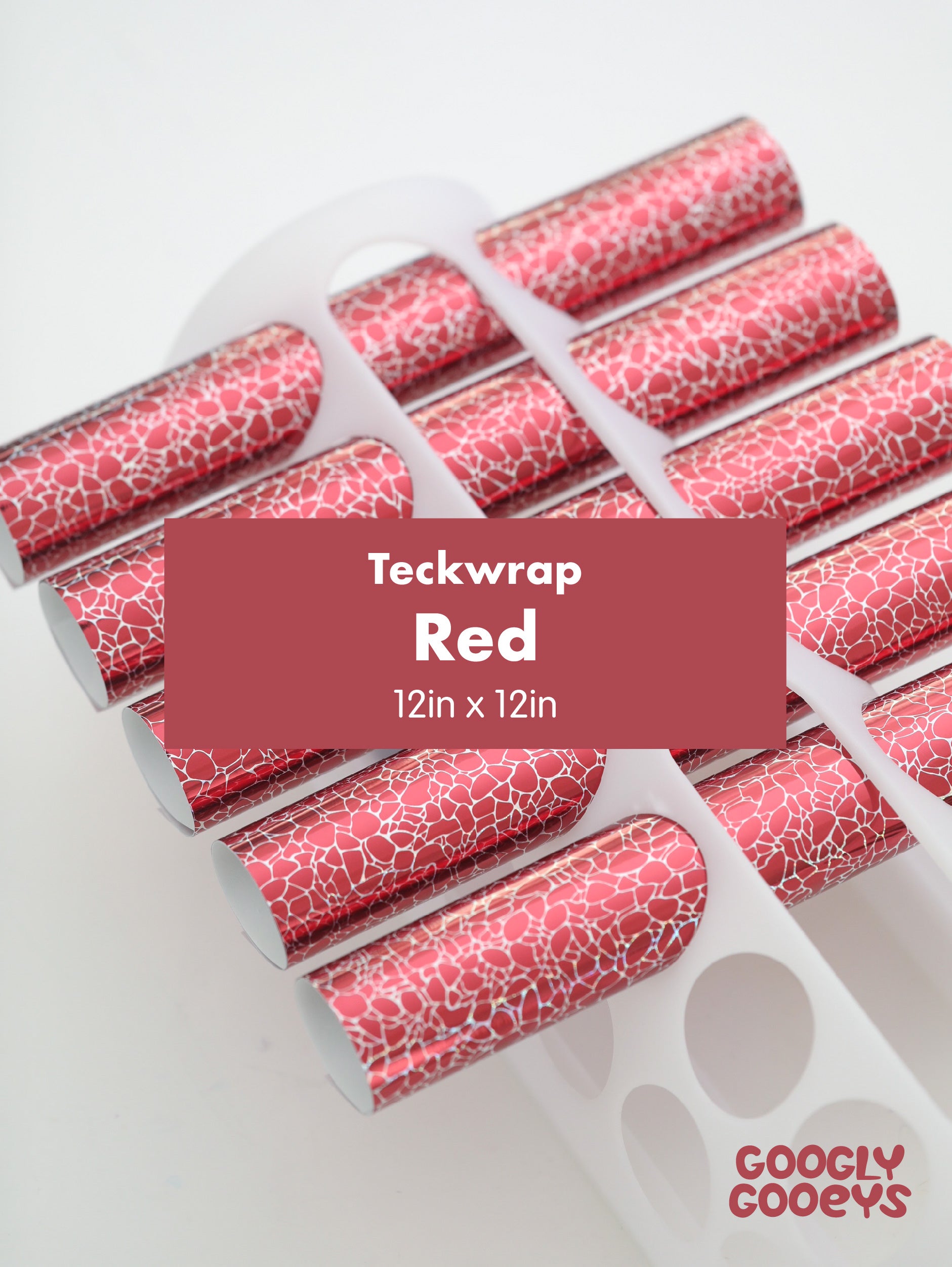 Teckwrap Holographic Cobblestone Pattern Adhesive Vinyl Stickers