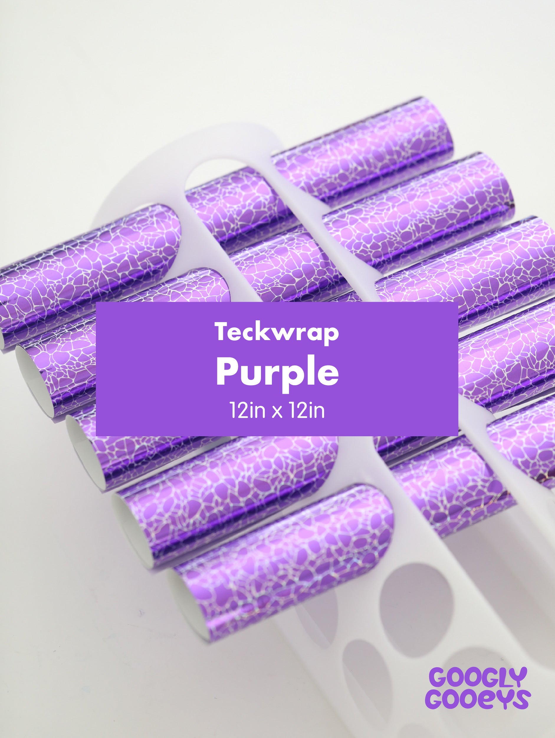 Teckwrap Holographic Cobblestone Pattern Adhesive Vinyl Stickers