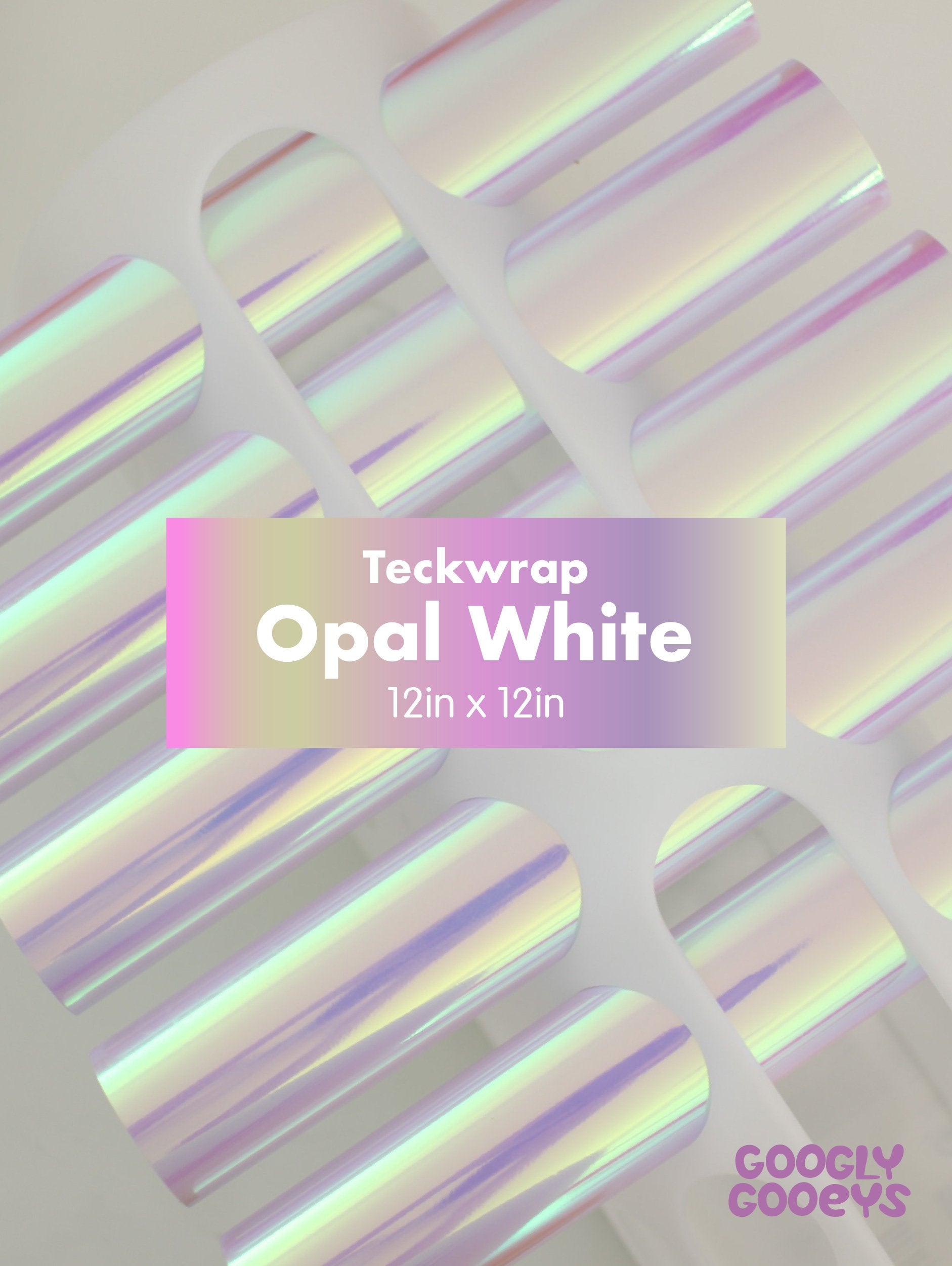 Teckwrap Opal Adhesive Vinyl Stickers | 12x12