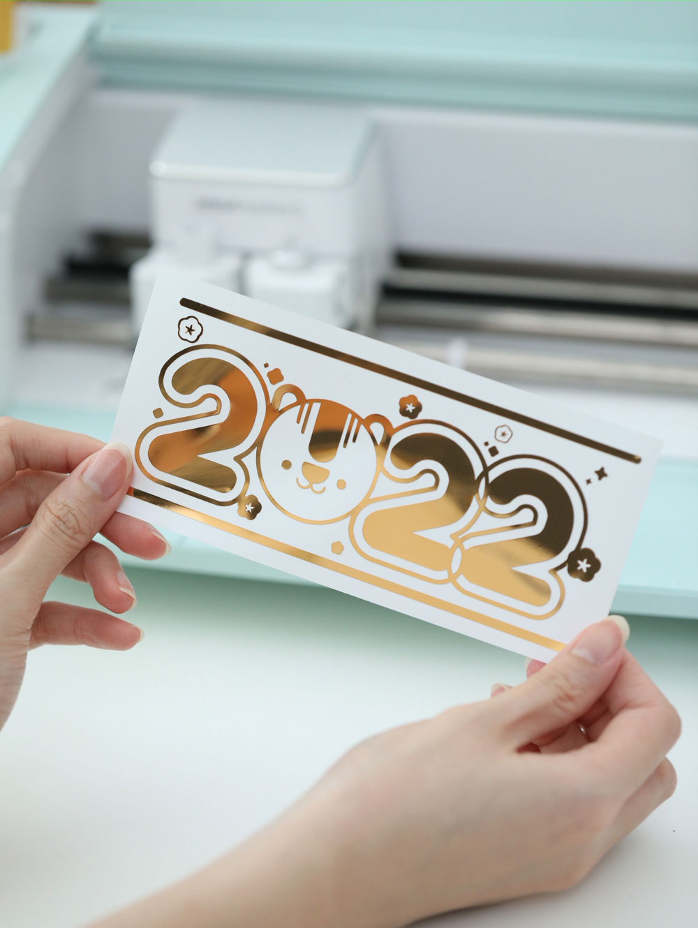 Printable, Foil & Cut File: 2022 Chinese Lunar New Year Red Envelope Angpao