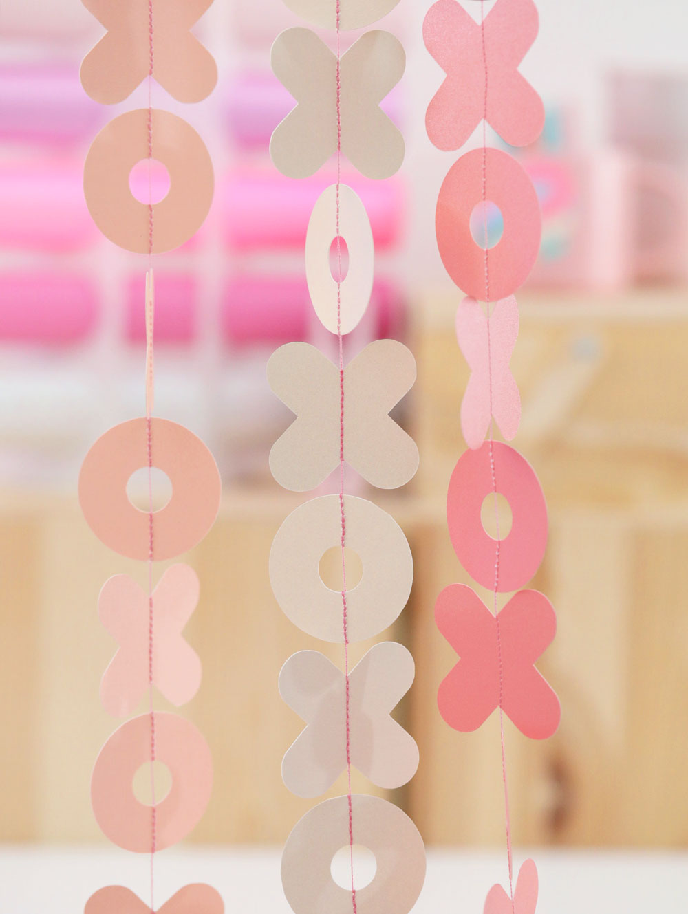 Printable & Cut File: XOXO Buntings Banner