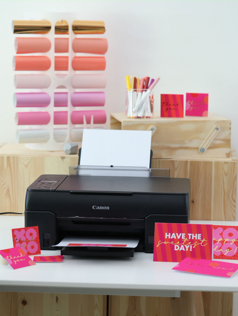 Printable & Foil File: Valentine's Day Cards