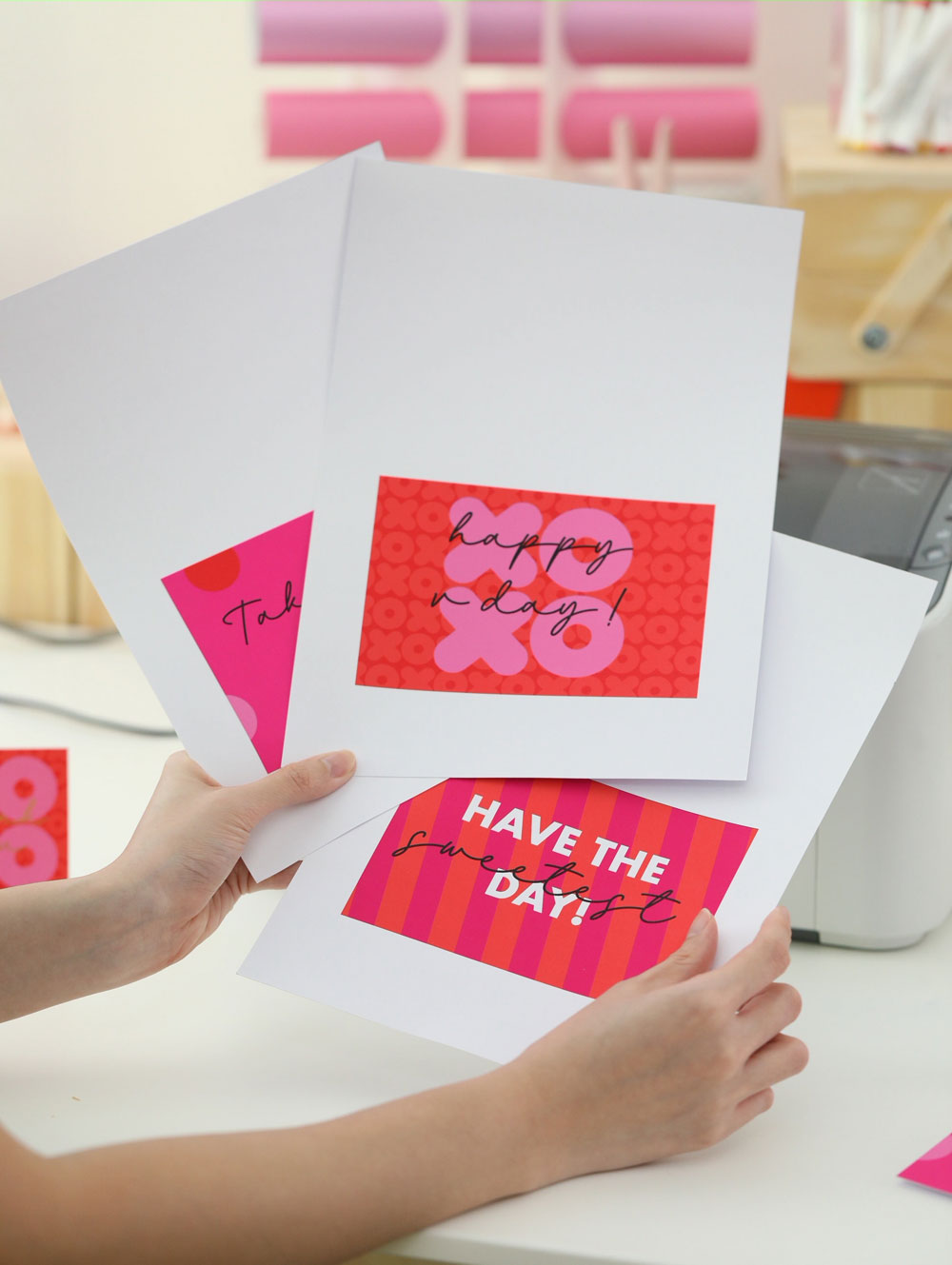 Printable & Foil File: Valentine's Day Cards
