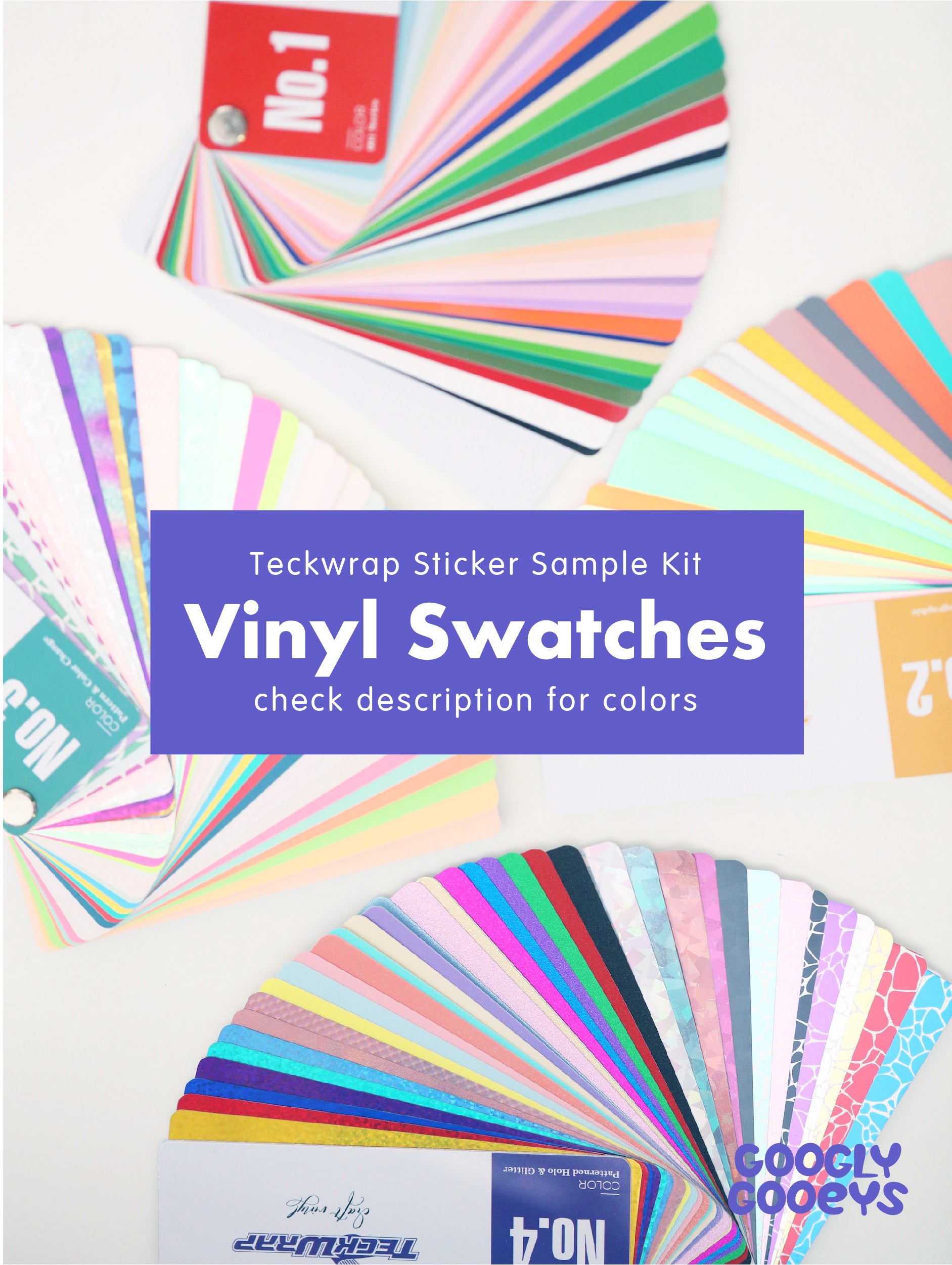 Teckwrap Swatches Vinyl Sticker Sample Kit