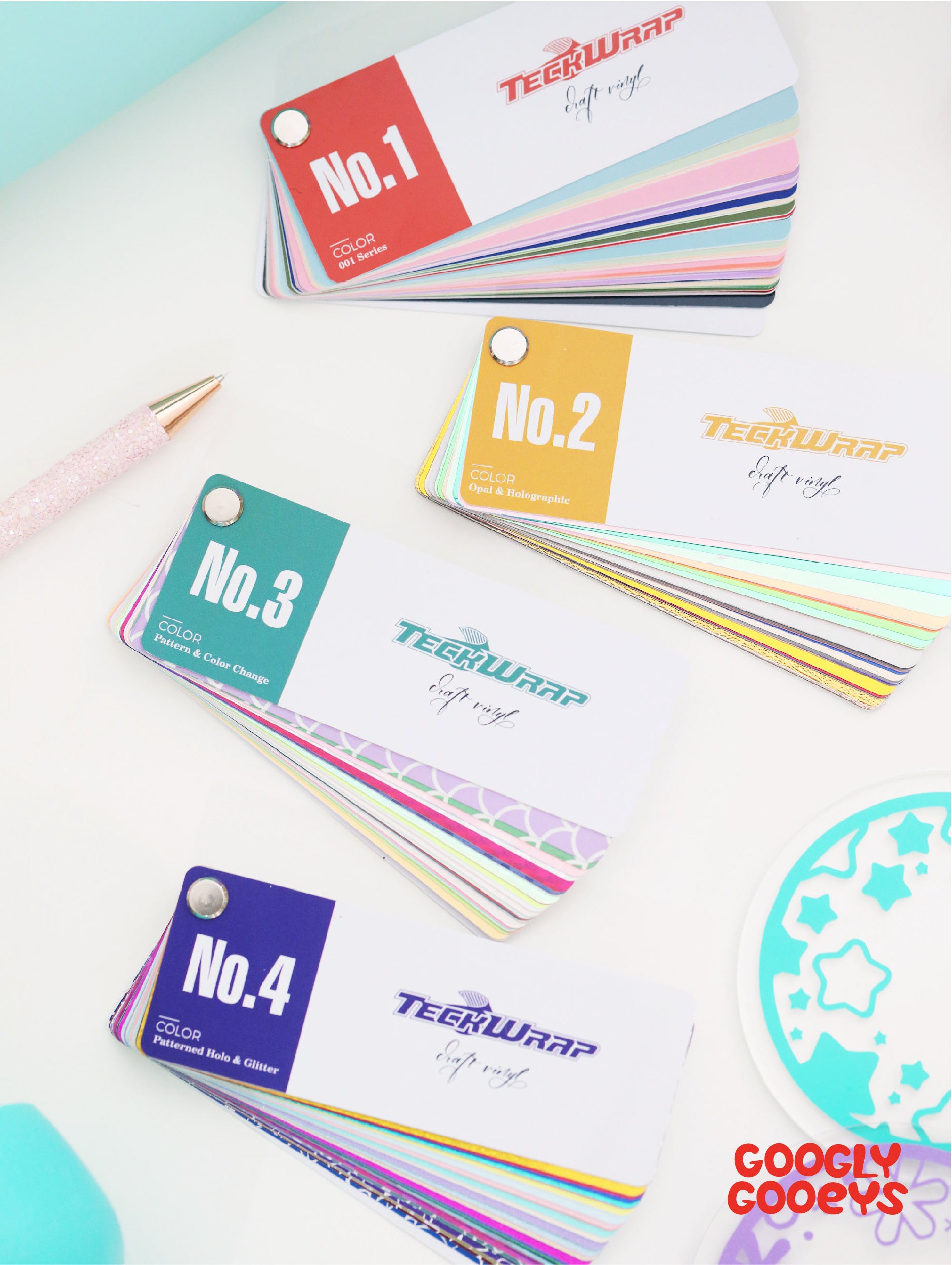 Teckwrap Swatches Vinyl Sticker Sample Kit