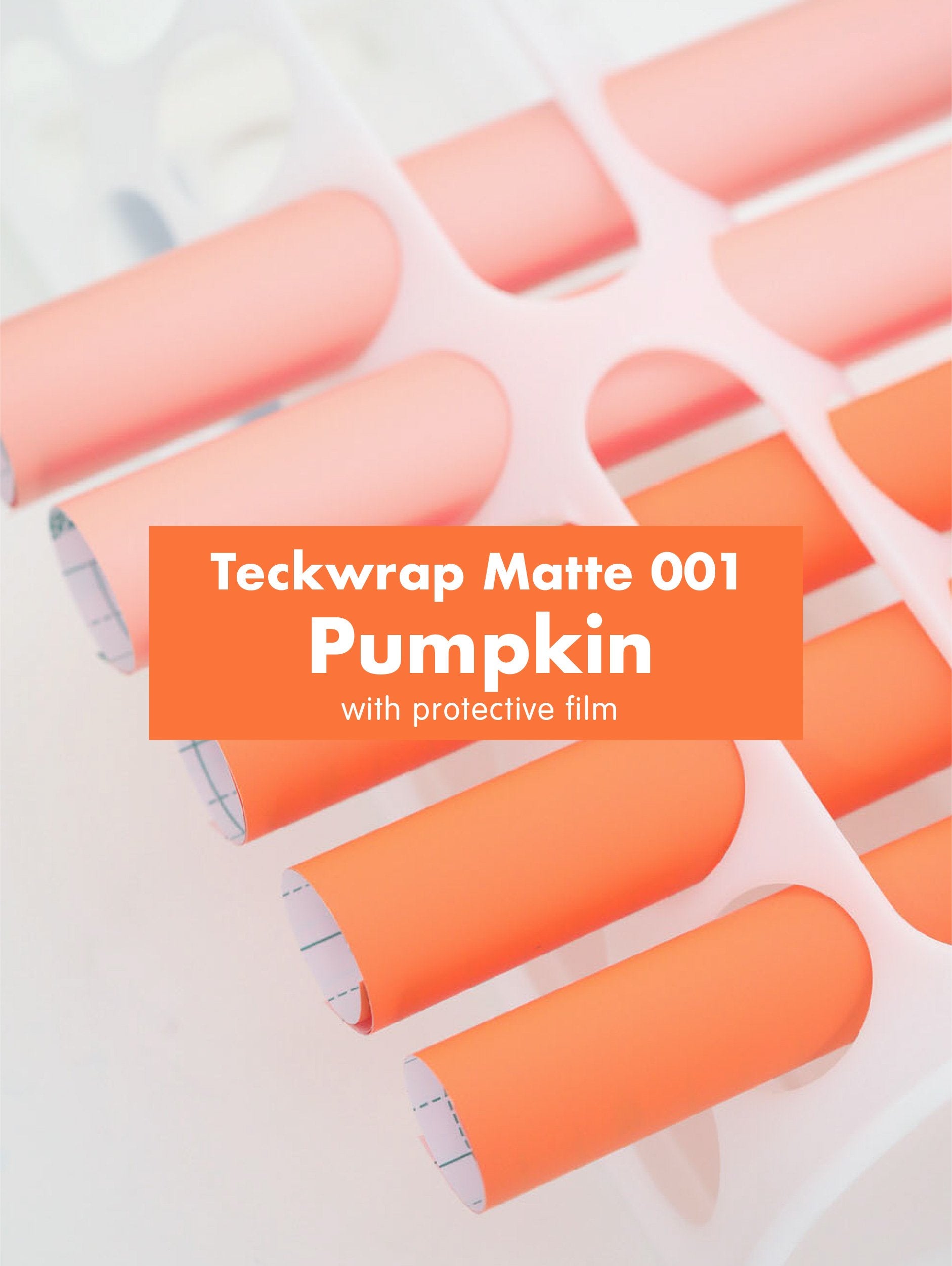 Teckwrap 001 Series Matte Adhesive Vinyl Stickers | 12in x 12in