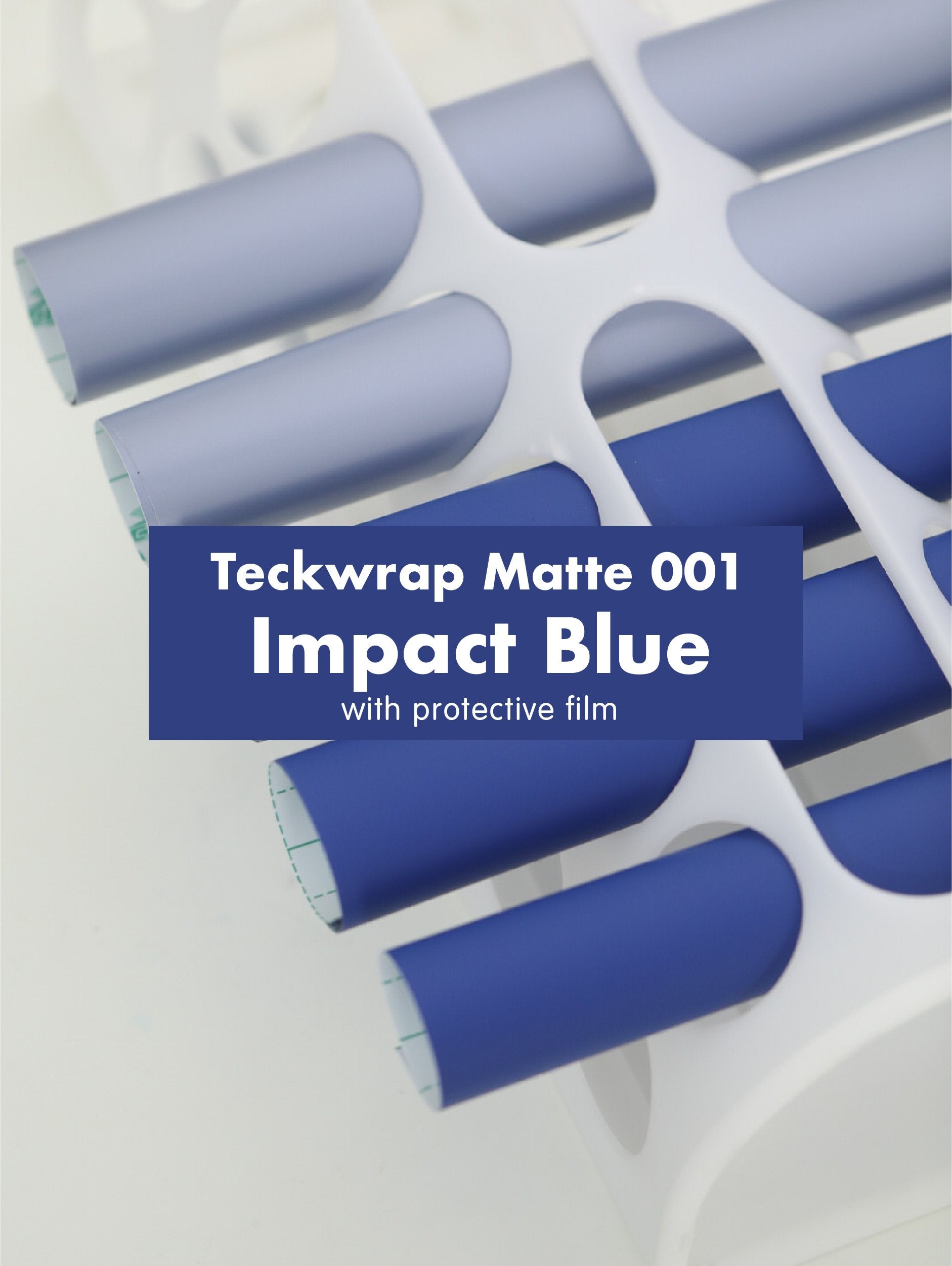 Teckwrap 001 Series Matte Adhesive Vinyl Stickers | 12in x 12in