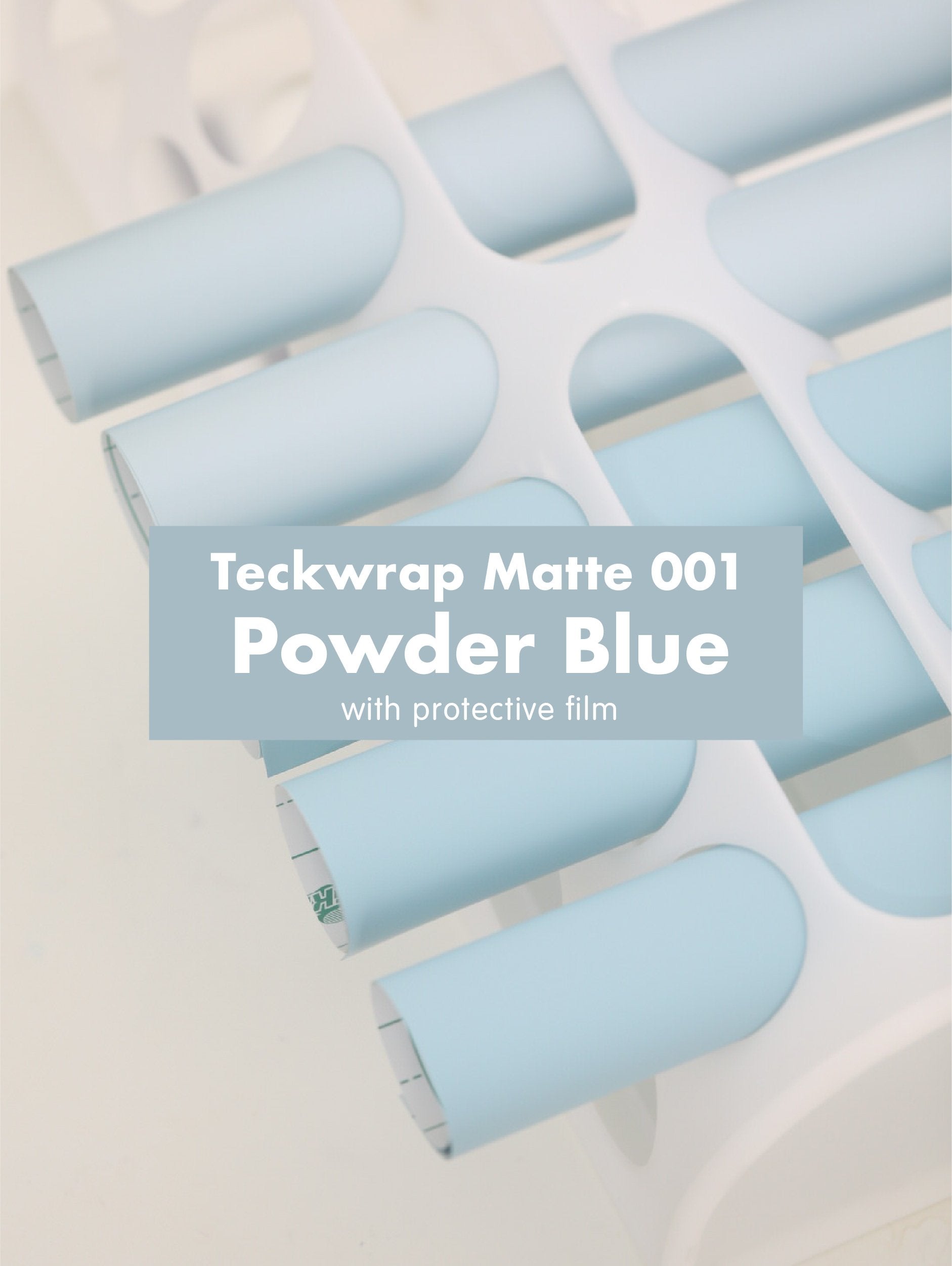 Teckwrap 001 Series Matte Adhesive Vinyl Stickers | 12in x 12in