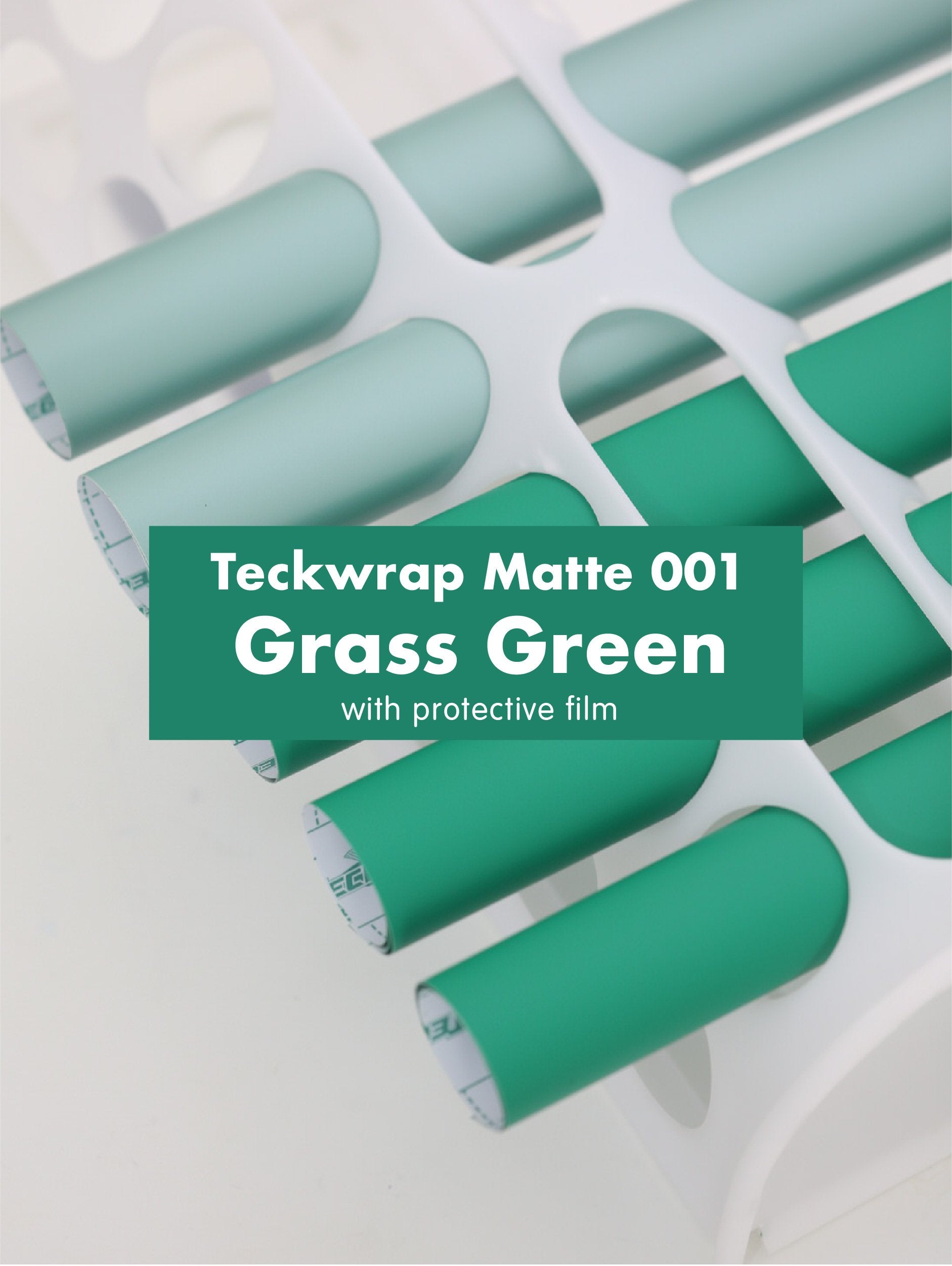 Teckwrap 001 Series Matte Adhesive Vinyl Stickers | 12in x 12in