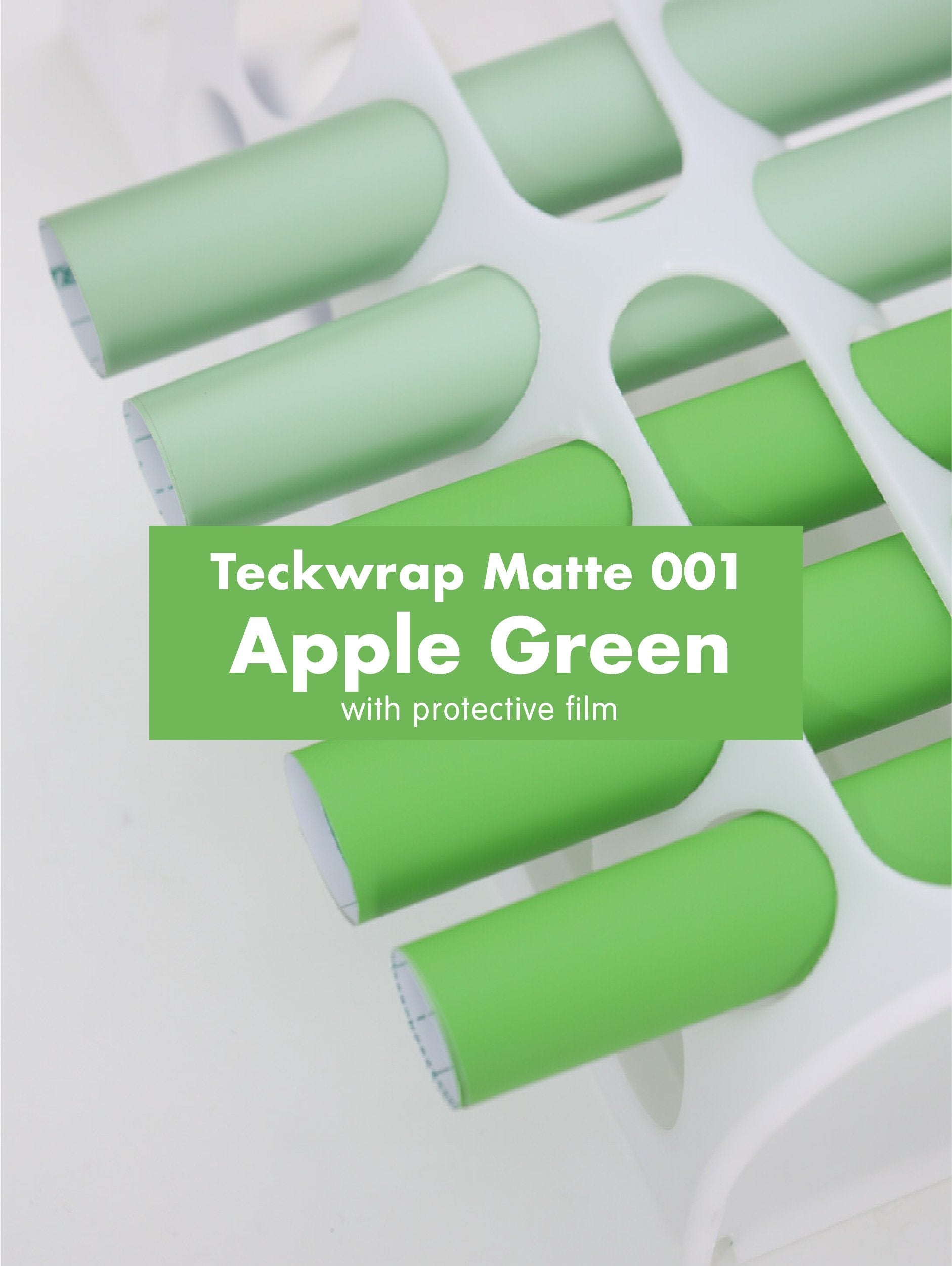 Teckwrap 001 Series Matte Adhesive Vinyl Stickers | 12in x 12in