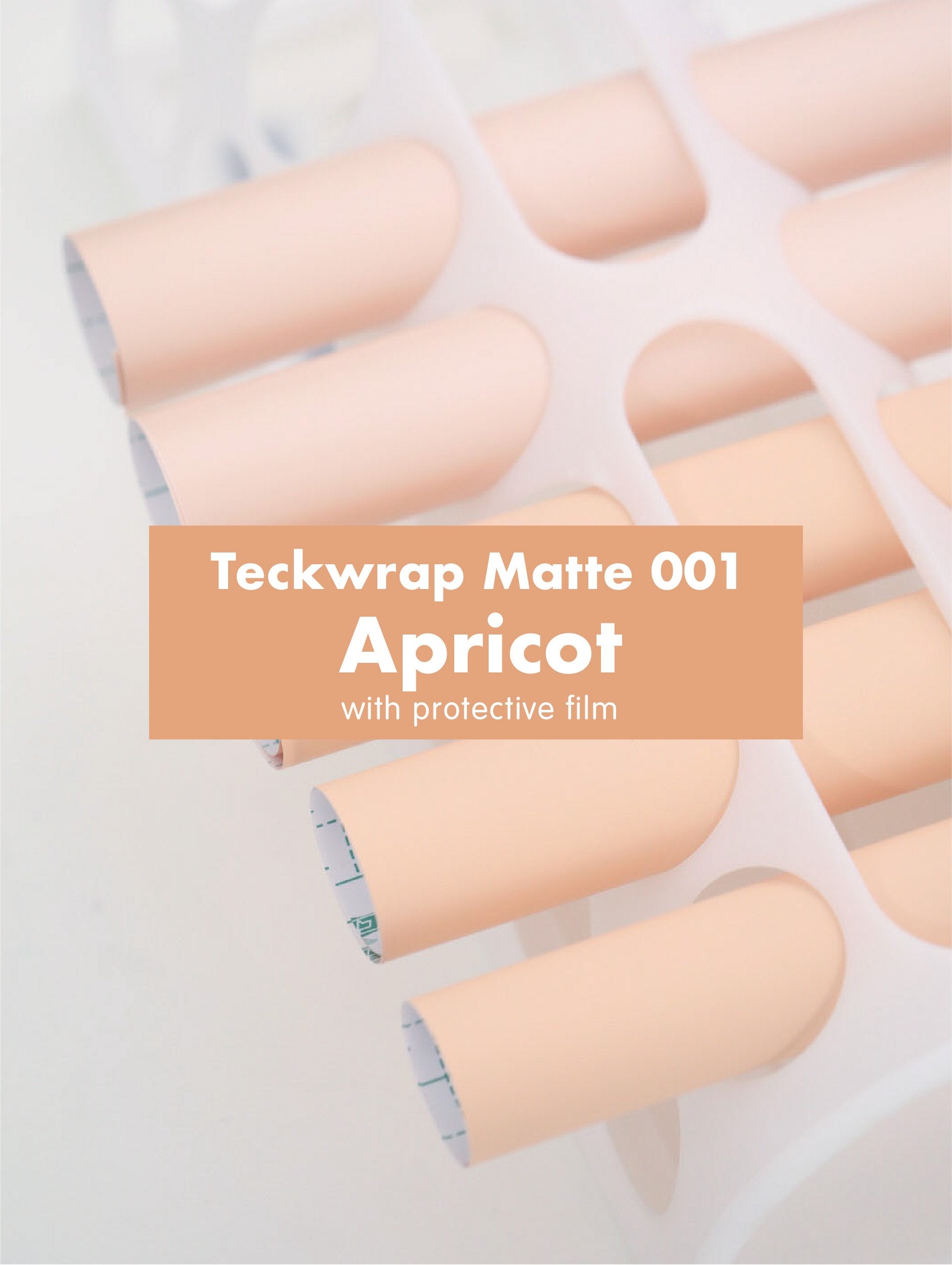 Teckwrap 001 Series Matte Adhesive Vinyl Stickers | 12in x 12in