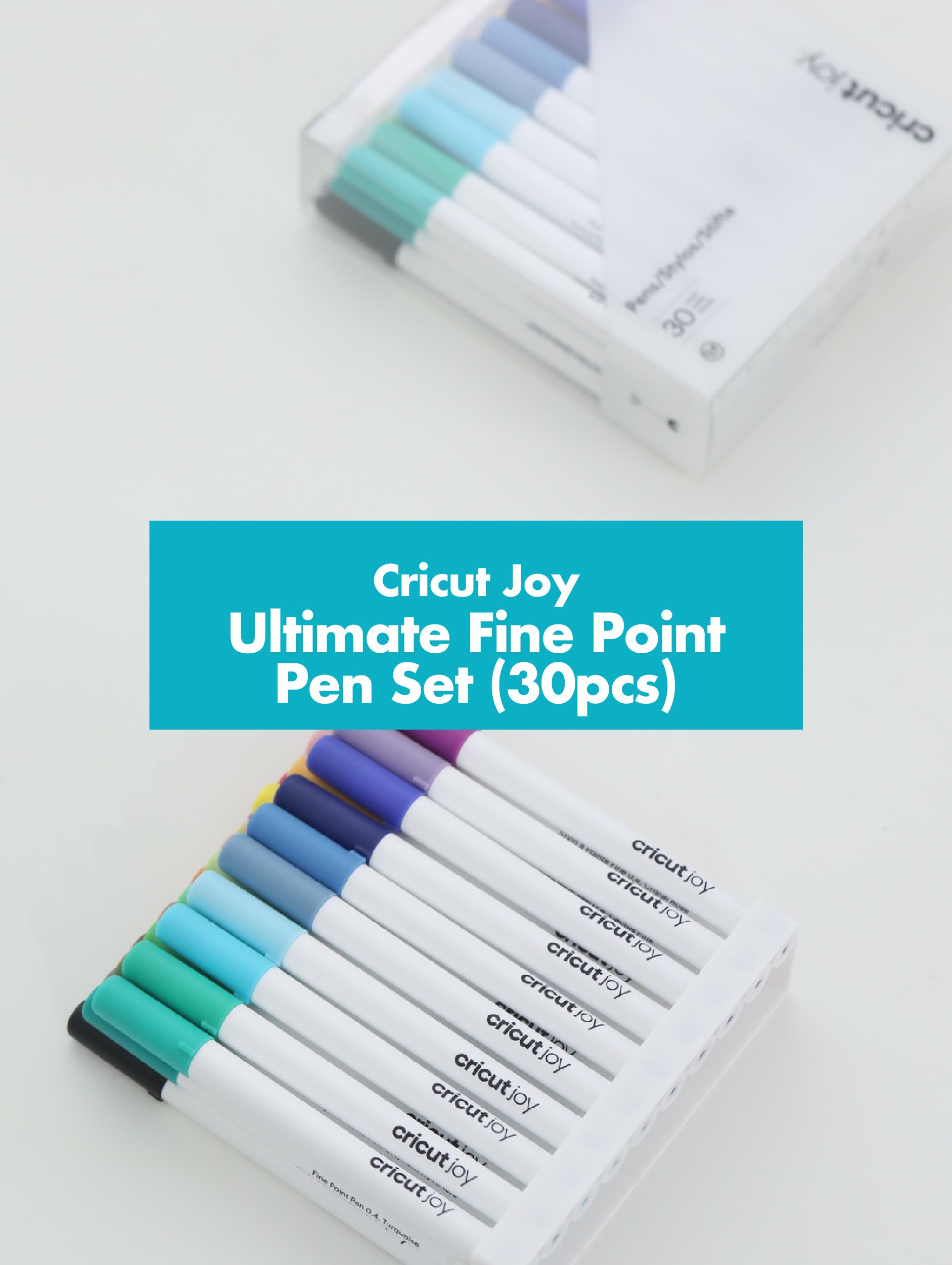 Cricut Joy Ultimate Fine Point Pen Set (30 pcs) DIY Crafting