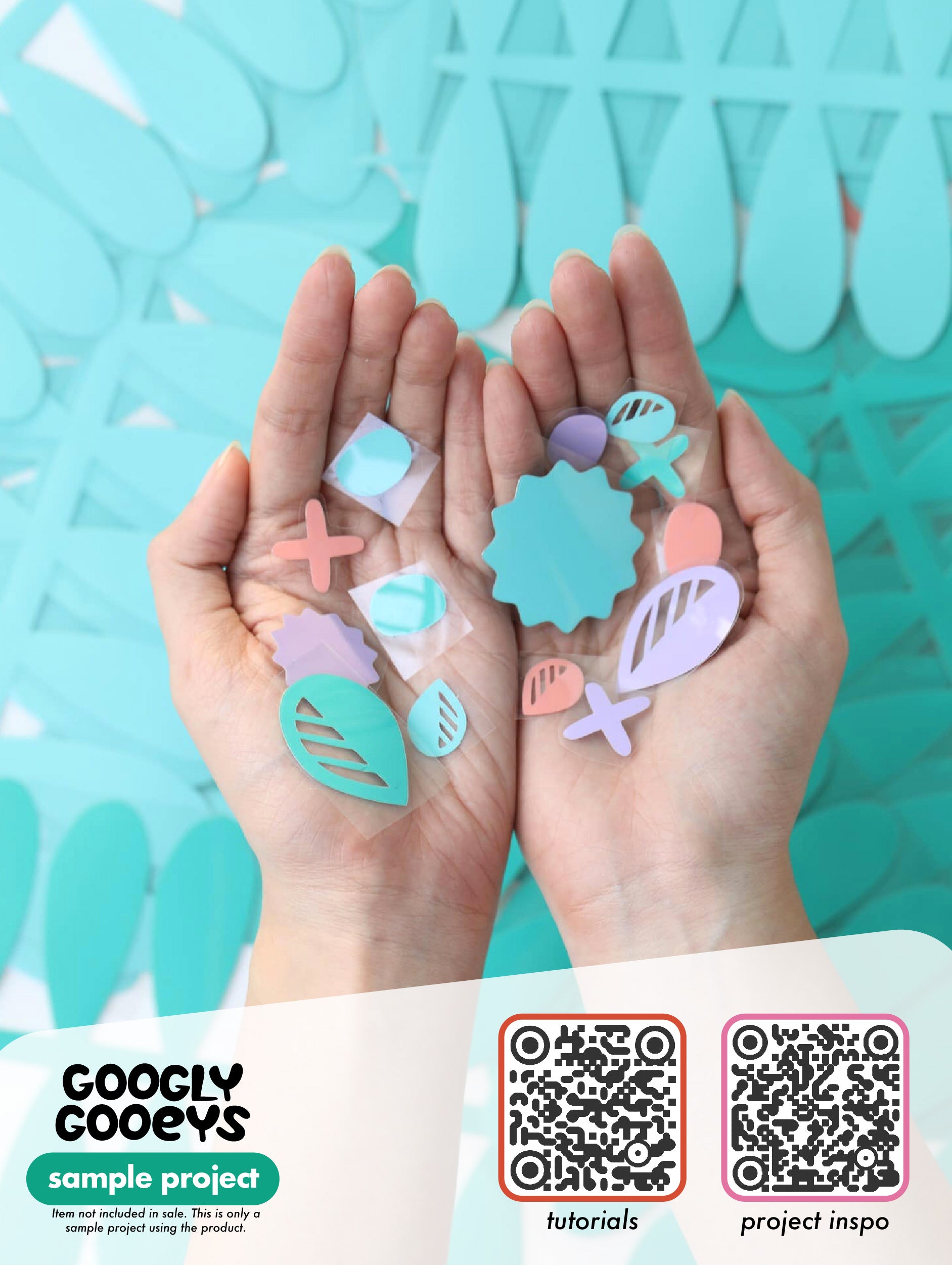 Googly Gooeys HTV Heat Transfer Iron-on Vinyl (Soft PU Pastels)| 10x12in Sheet