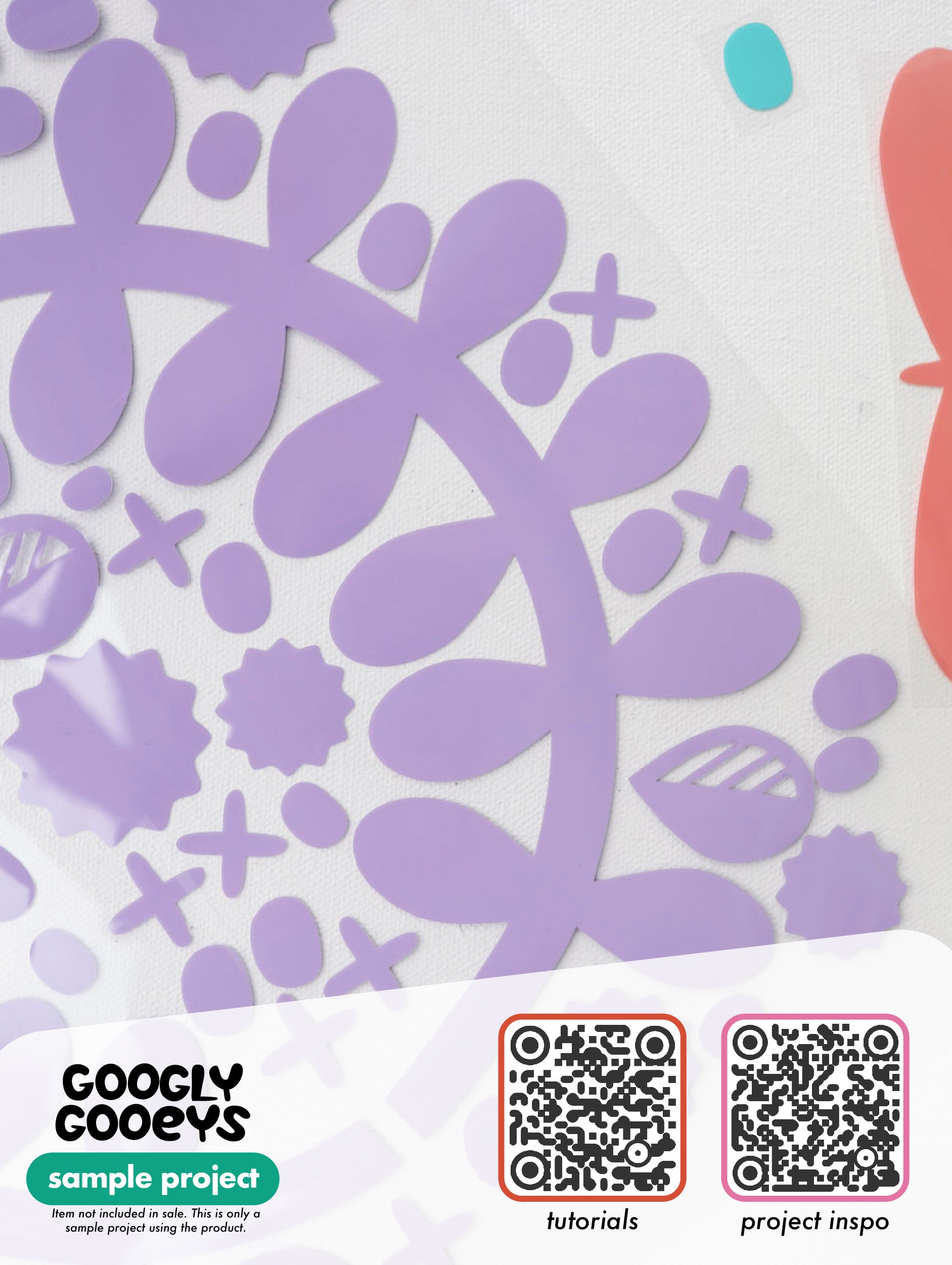 Googly Gooeys HTV Heat Transfer Iron-on Vinyl (Soft PU Pastels)| 10x12in Sheet