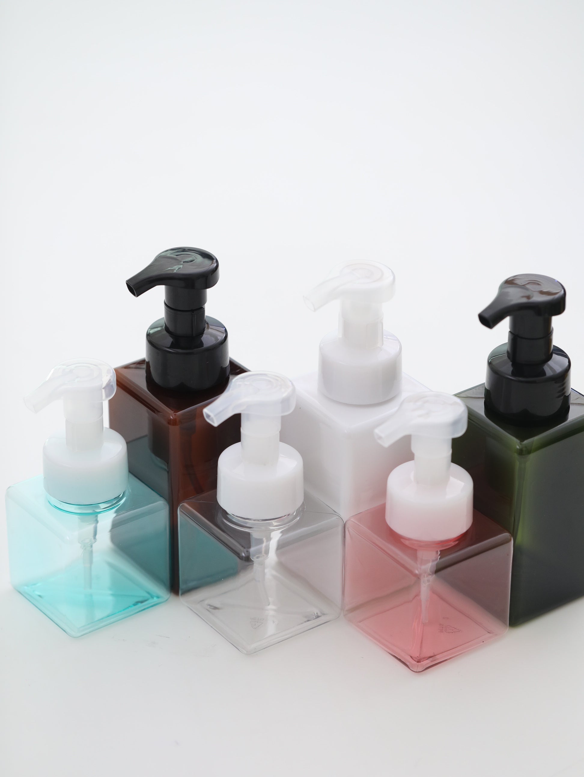 Square Pump Bottle Dispenser (250ml & 450ml)
