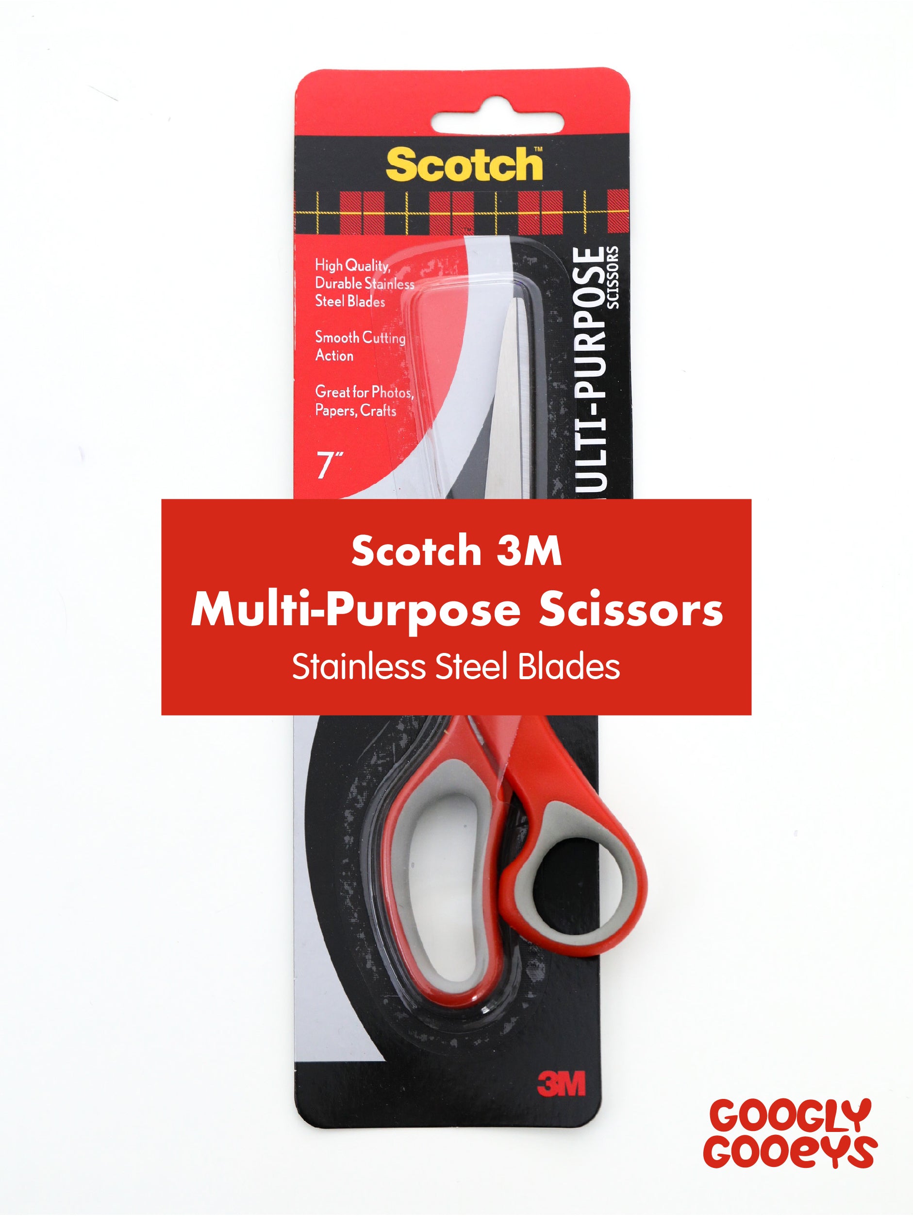 3M Scotch Multi-Purpose Stainless Steel Scissors 6" / 7" / 8"