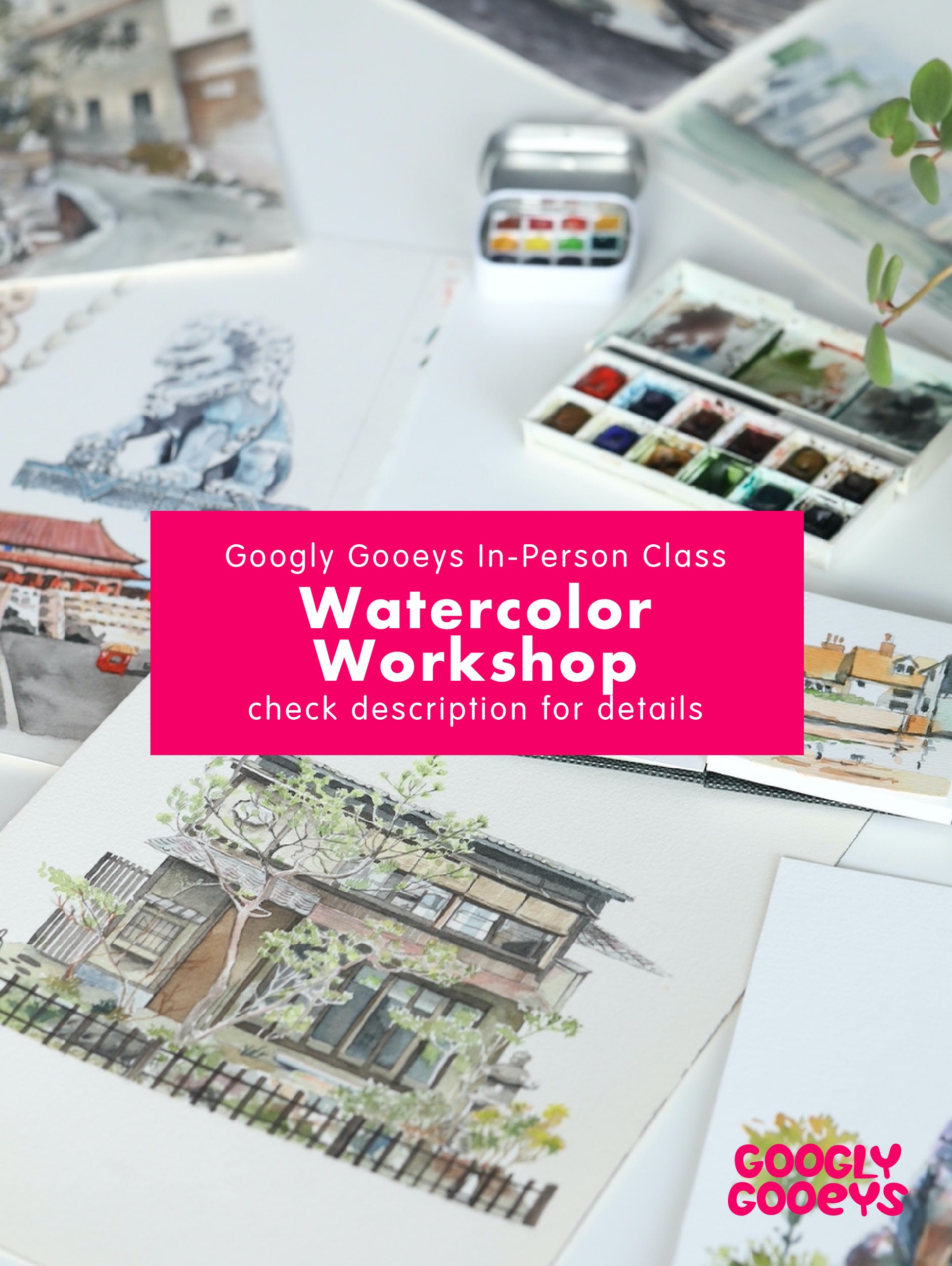 Class: In-Person Watercolor Workshop (June 24)
