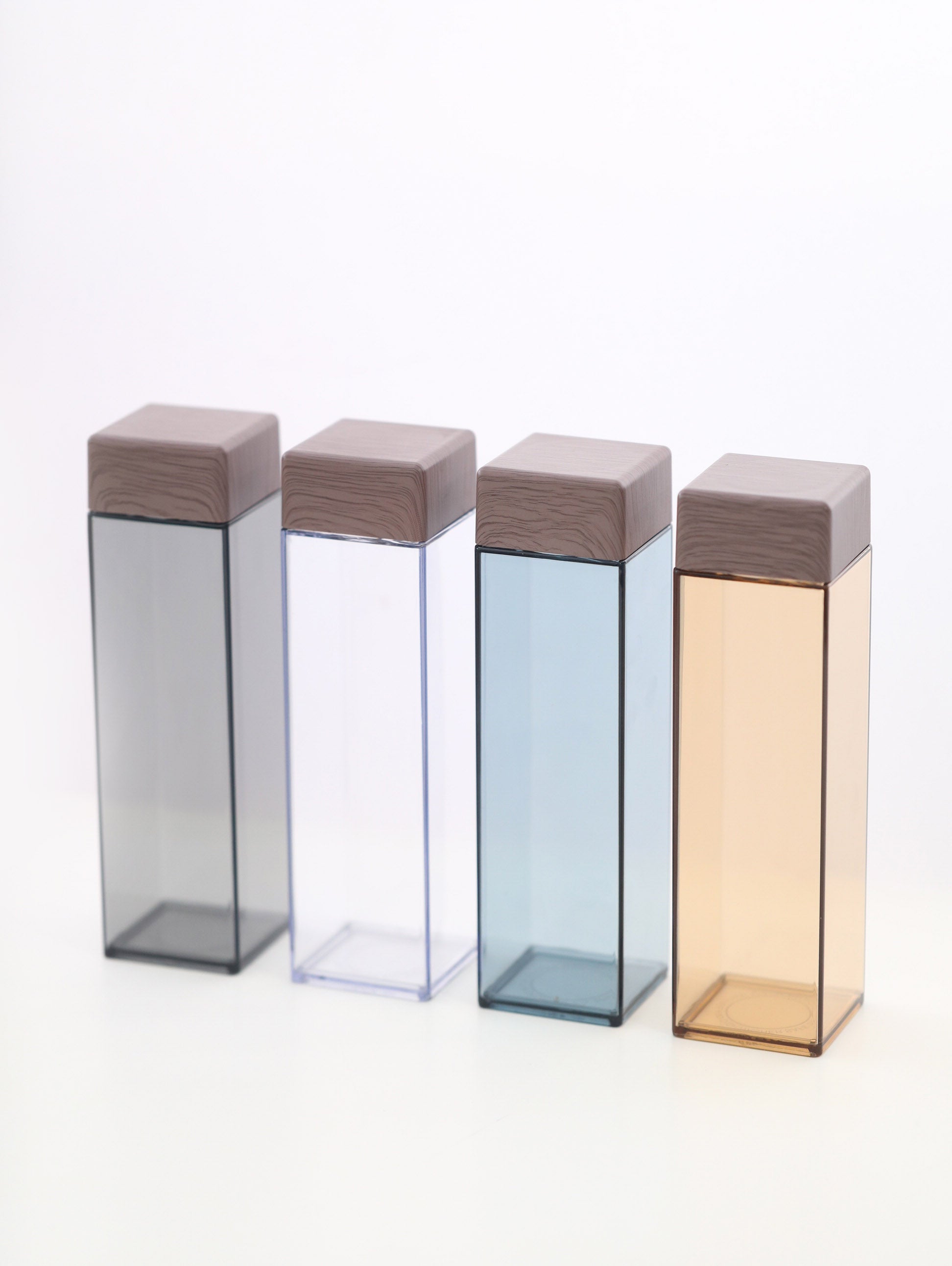 Square Lid Water Bottle Tumbler