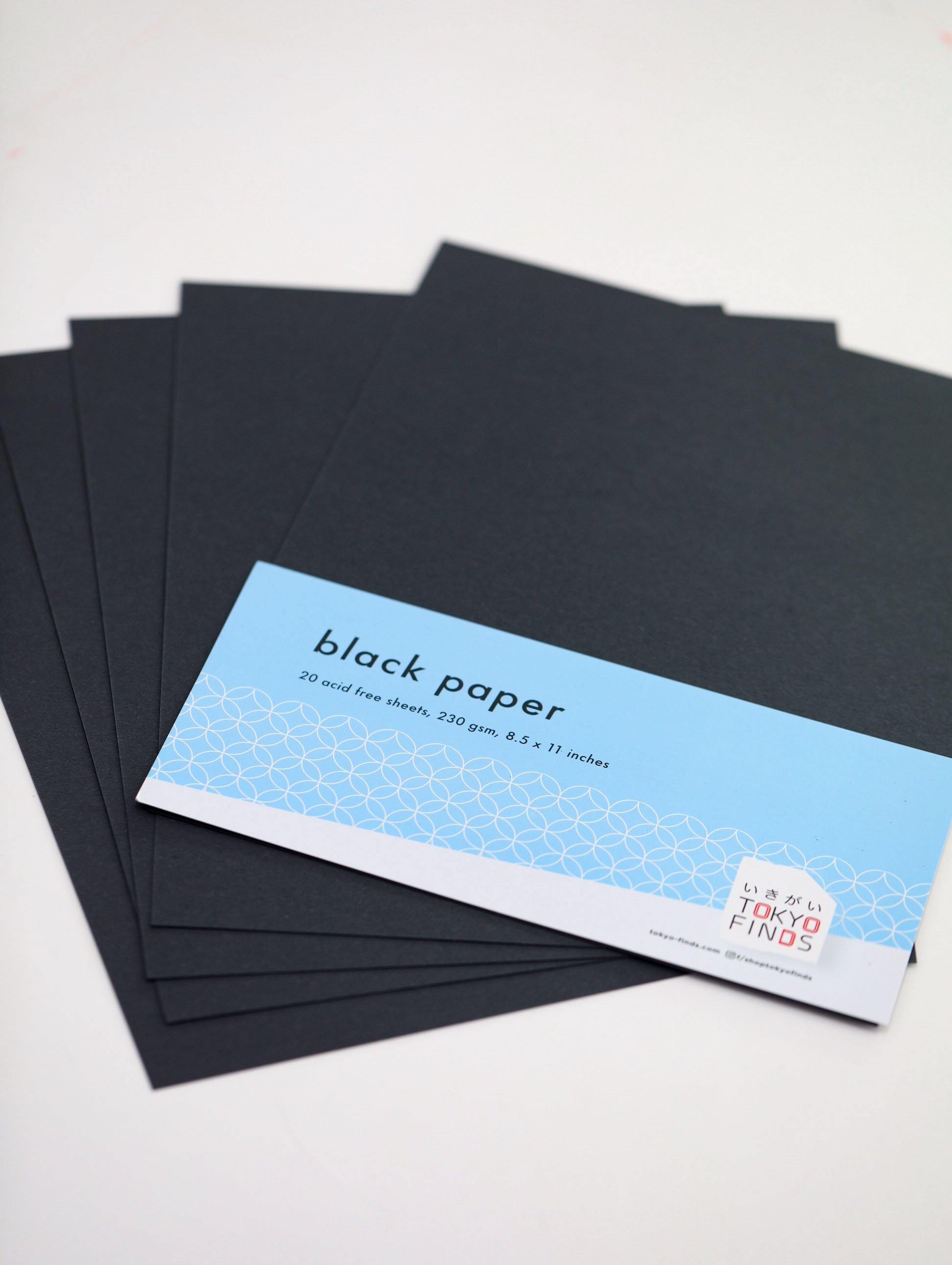 Tokyo Finds Black Cardstock Paper-Paper-GooglyGooeys | Cricut | Arts Craft and DIY Store based in the Philippines