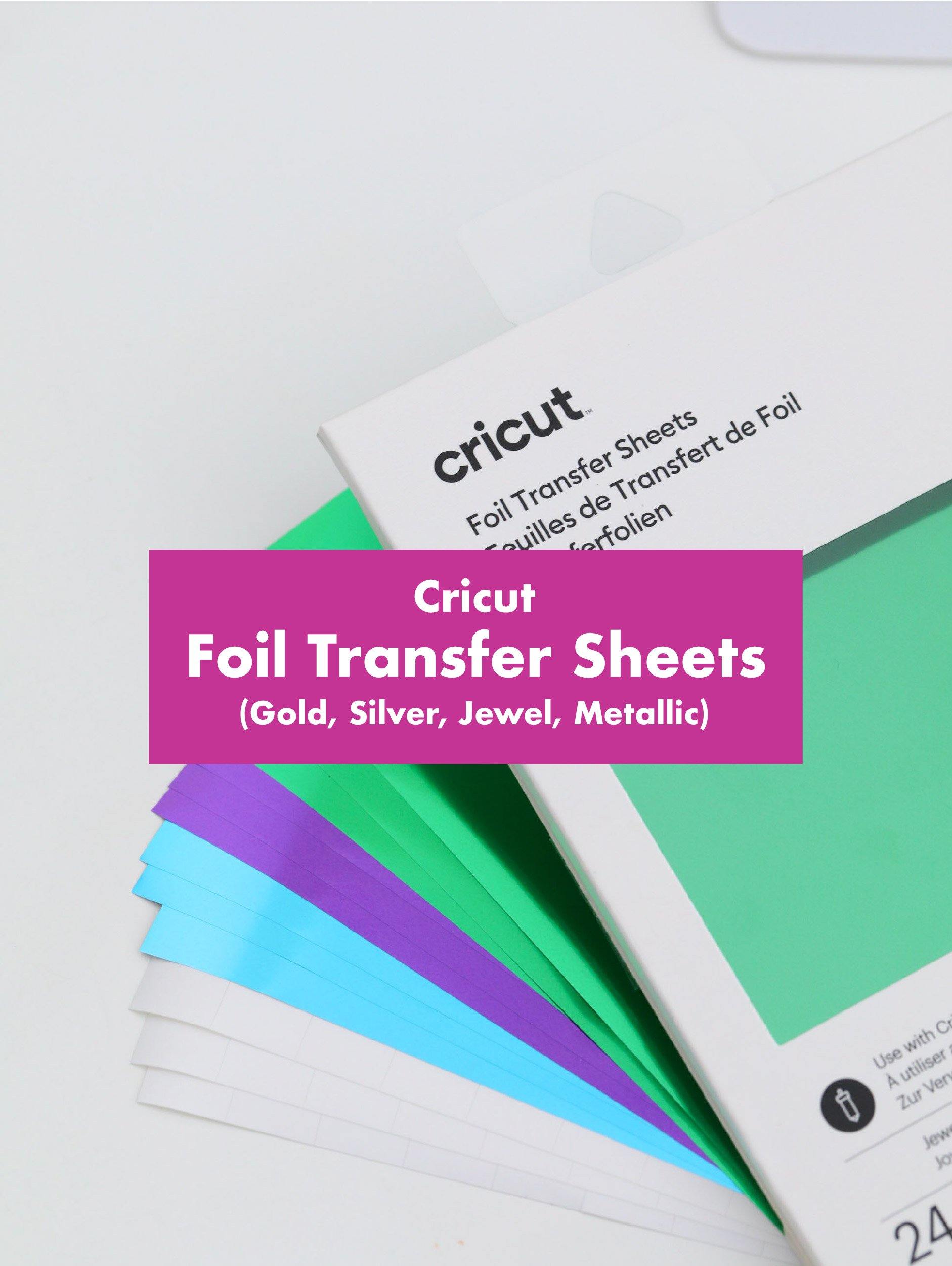 Foil Transfer Sheets Sampler, Jewel (24 ct)