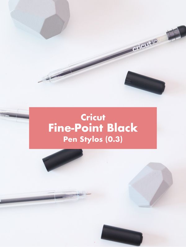 Cricut Joy Extra Fine Point Pens 0.3 mm (3 ct) Black