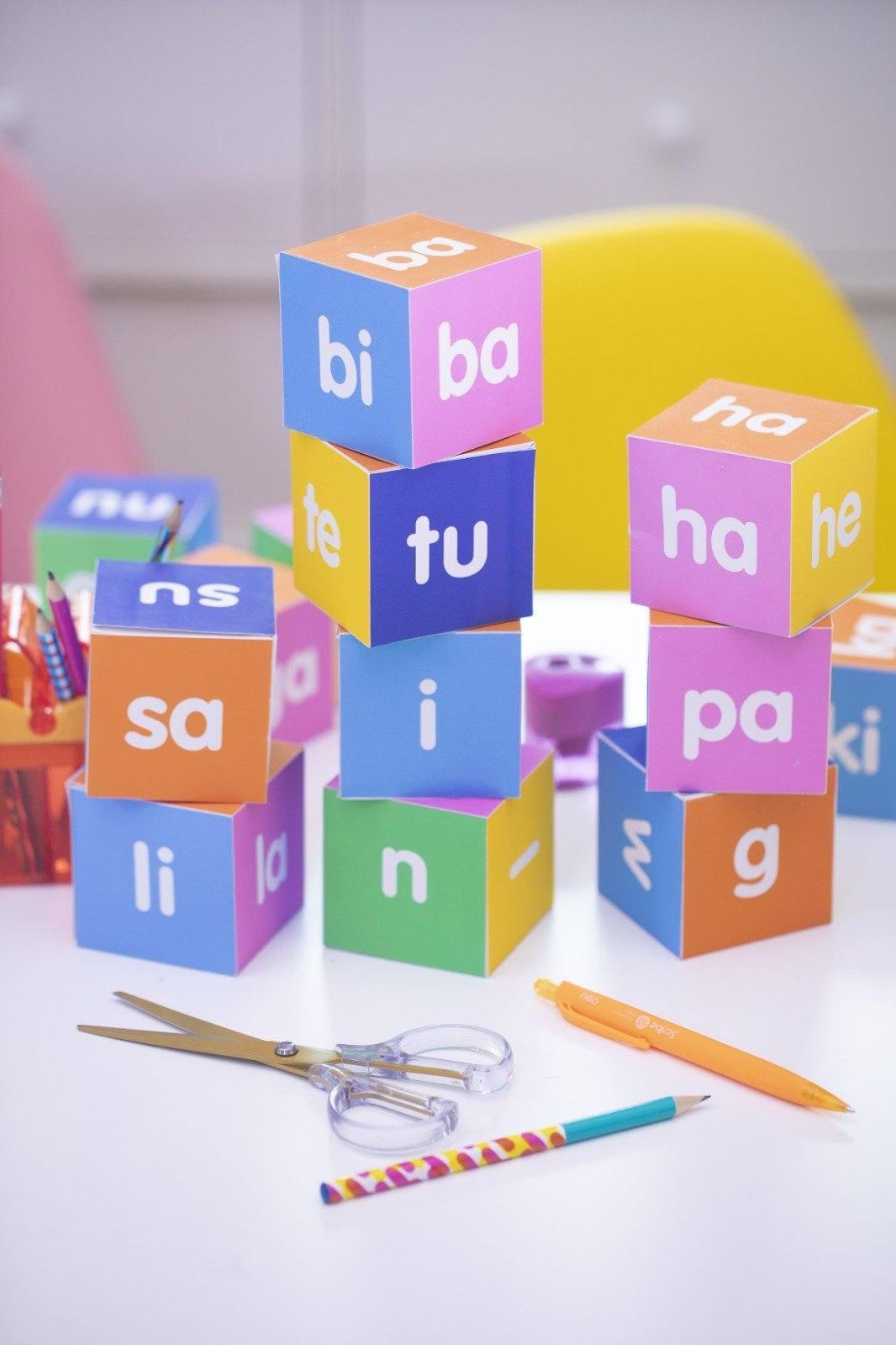 Free Printable: Filipino Syllables Dice