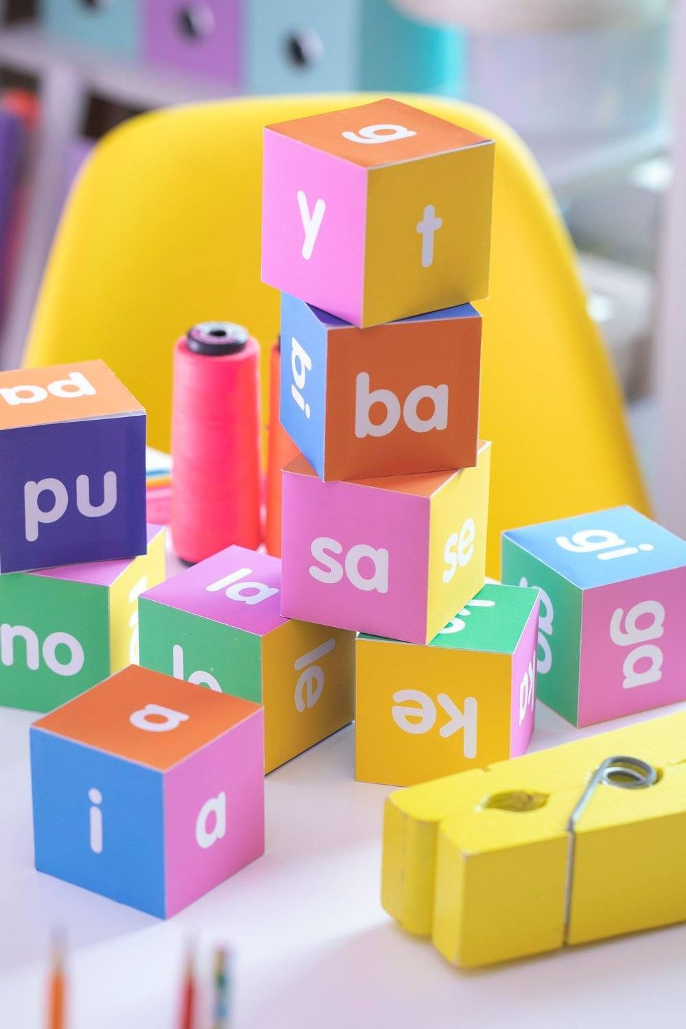 Free Printable: Filipino Syllables Dice