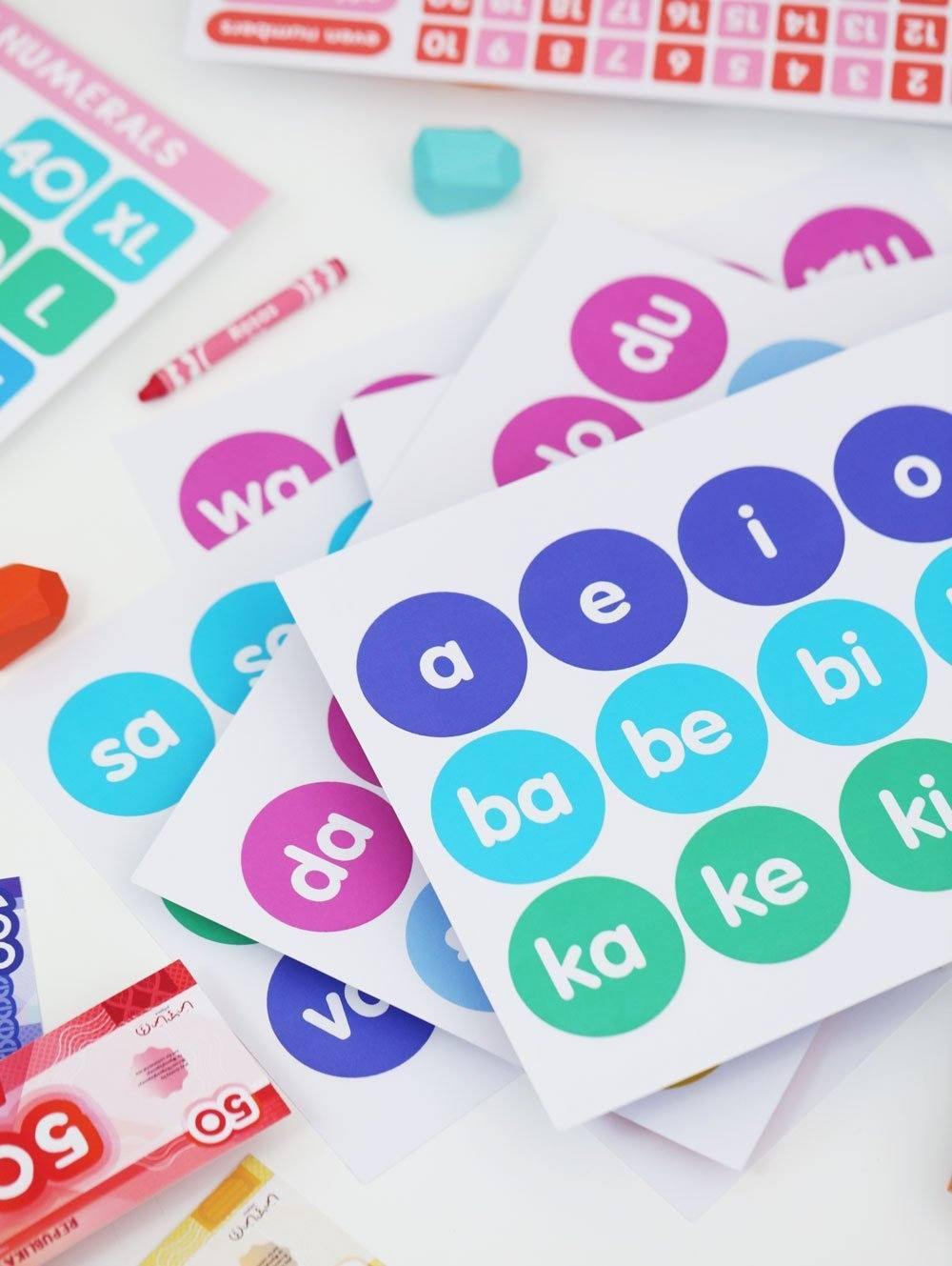 Free Printable: Filipino Syllables