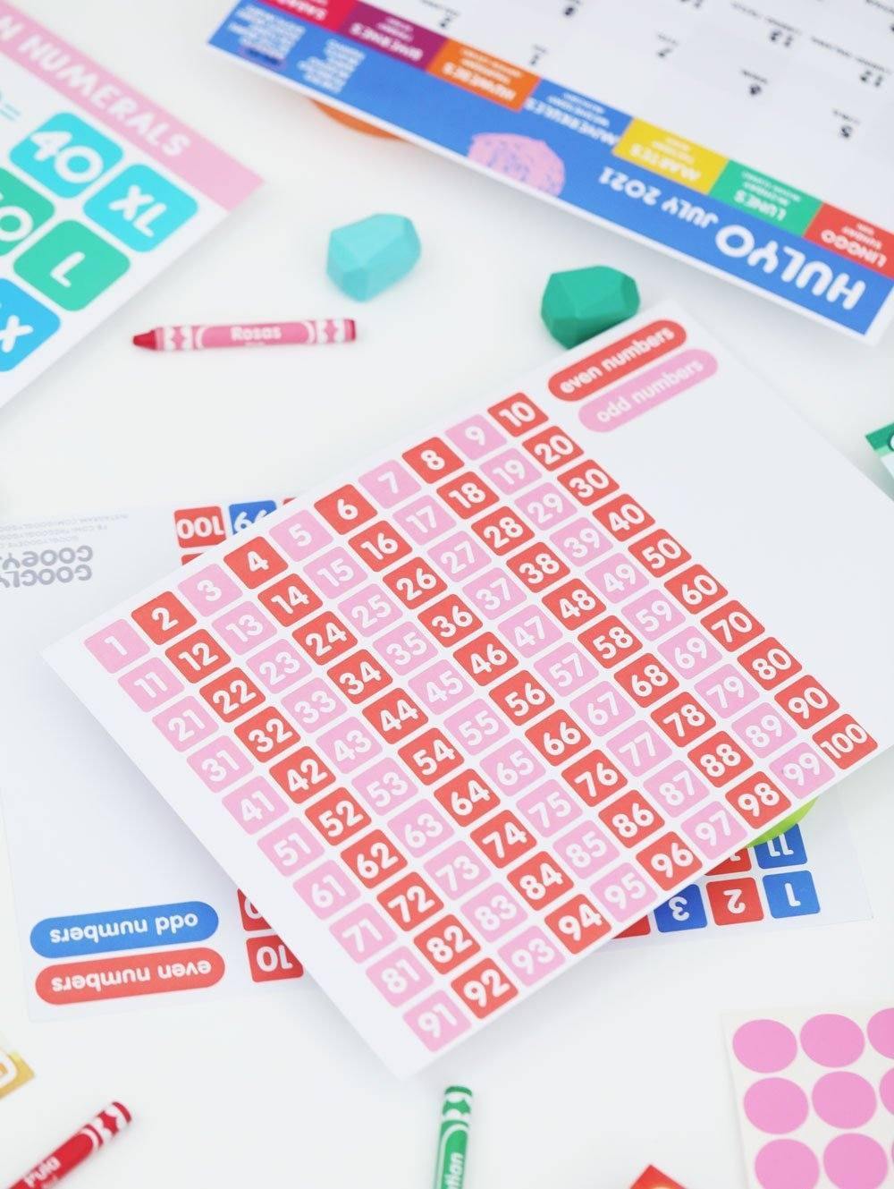 Free Printable: Odd and Even Numbers