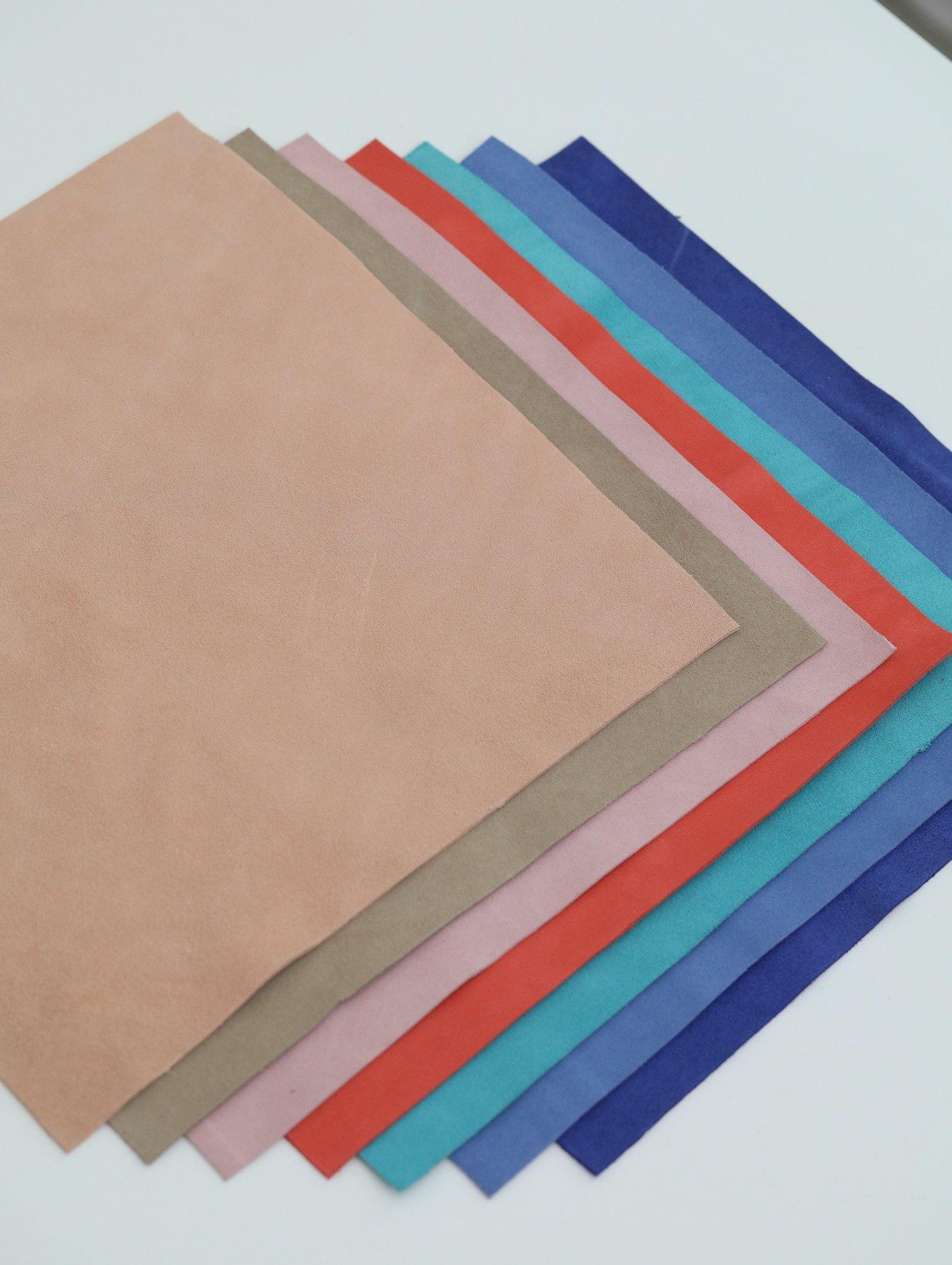 Genuine Leather Suede (Cut Size 12 inch x 12 inch)-Leather-GooglyGooeys | Cricut | Arts Craft and DIY Store based in the Philippines