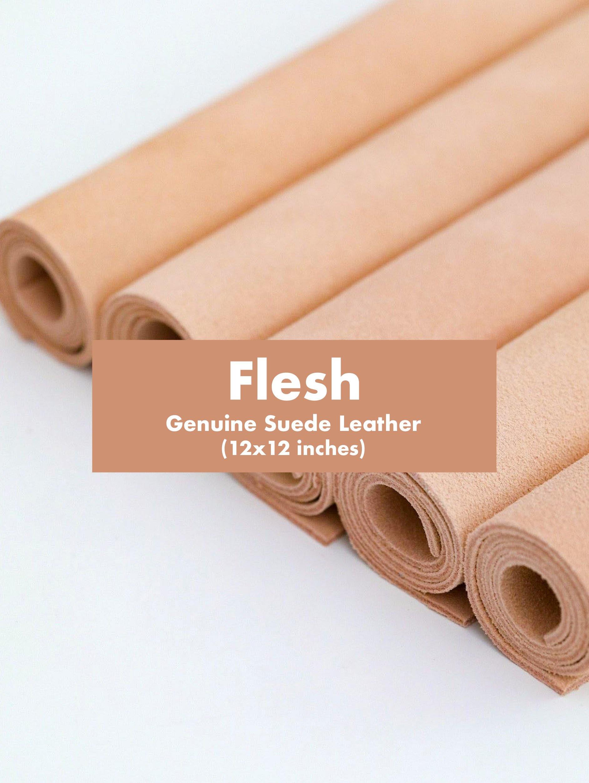 Genuine Leather Suede (Cut Size 12 inch x 12 inch)-Leather-GooglyGooeys | Cricut | Arts Craft and DIY Store based in the Philippines