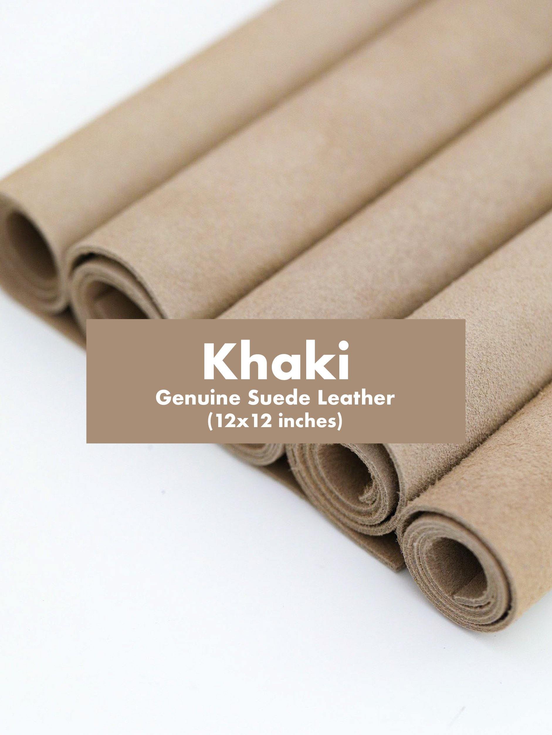 Genuine Leather Suede (Cut Size 12 inch x 12 inch)-Leather-GooglyGooeys | Cricut | Arts Craft and DIY Store based in the Philippines